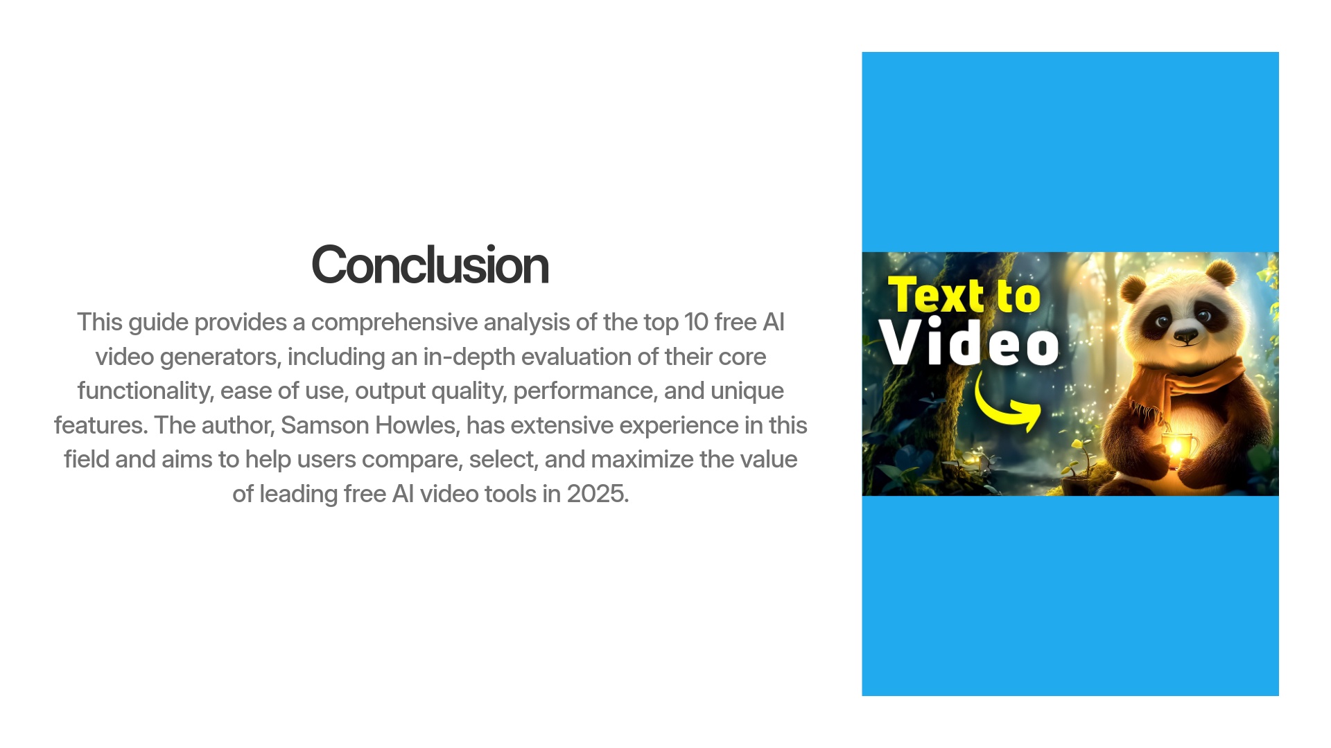 Conclusion
