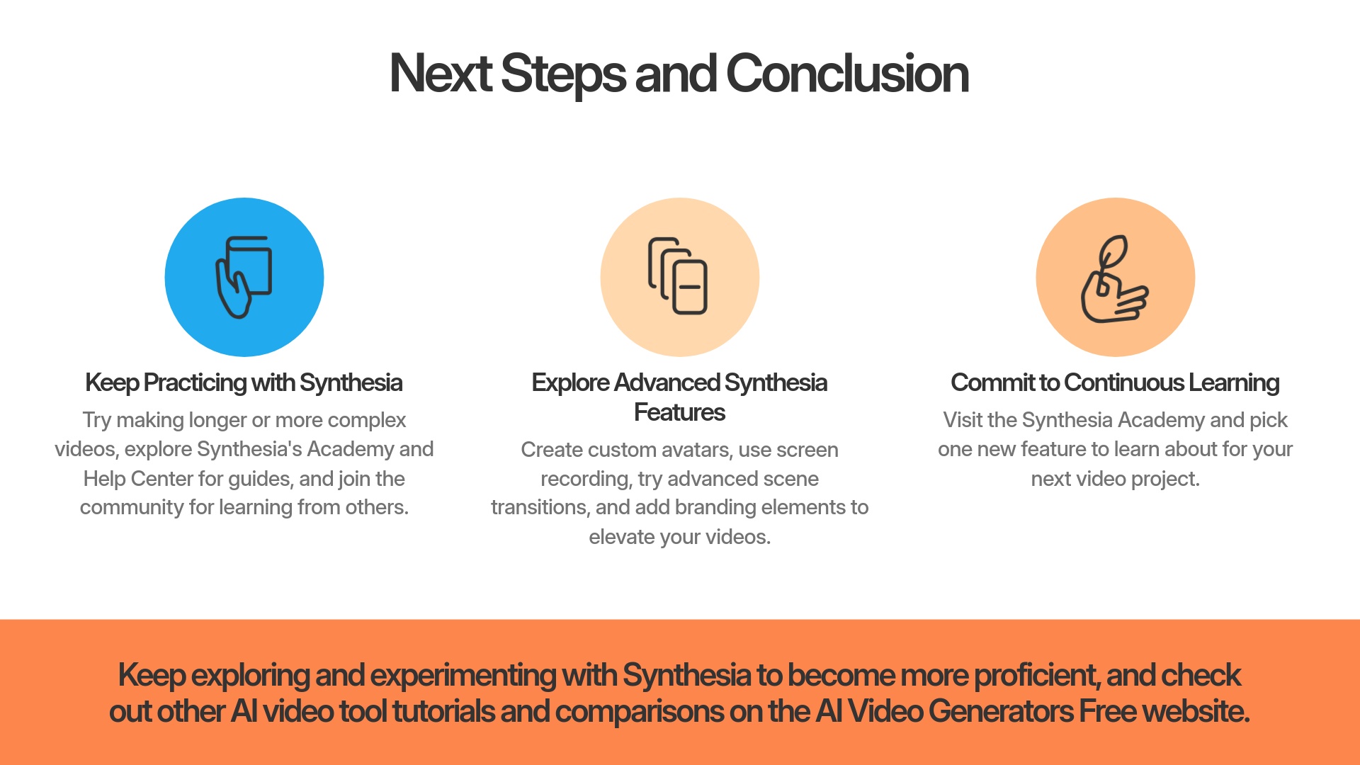 Next Steps and Conclusion