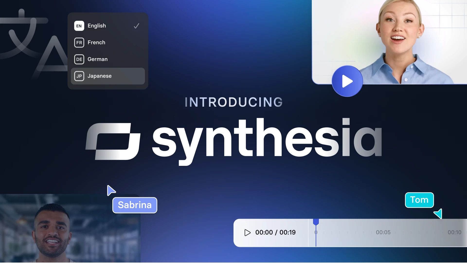 Synthesia Interface