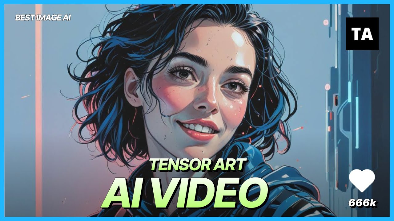 Tensor Art video generator interface