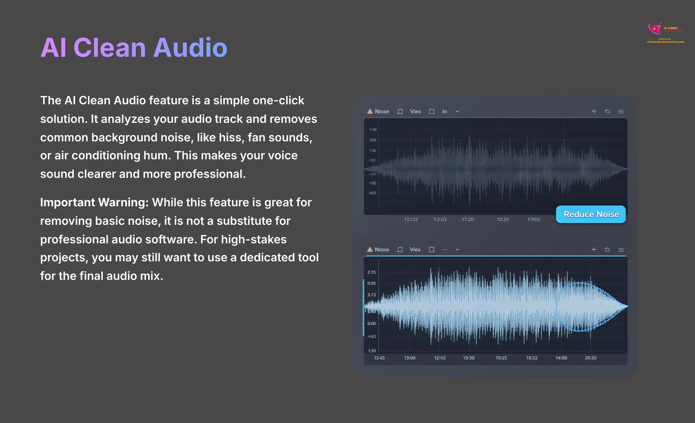 AI Clean Audio