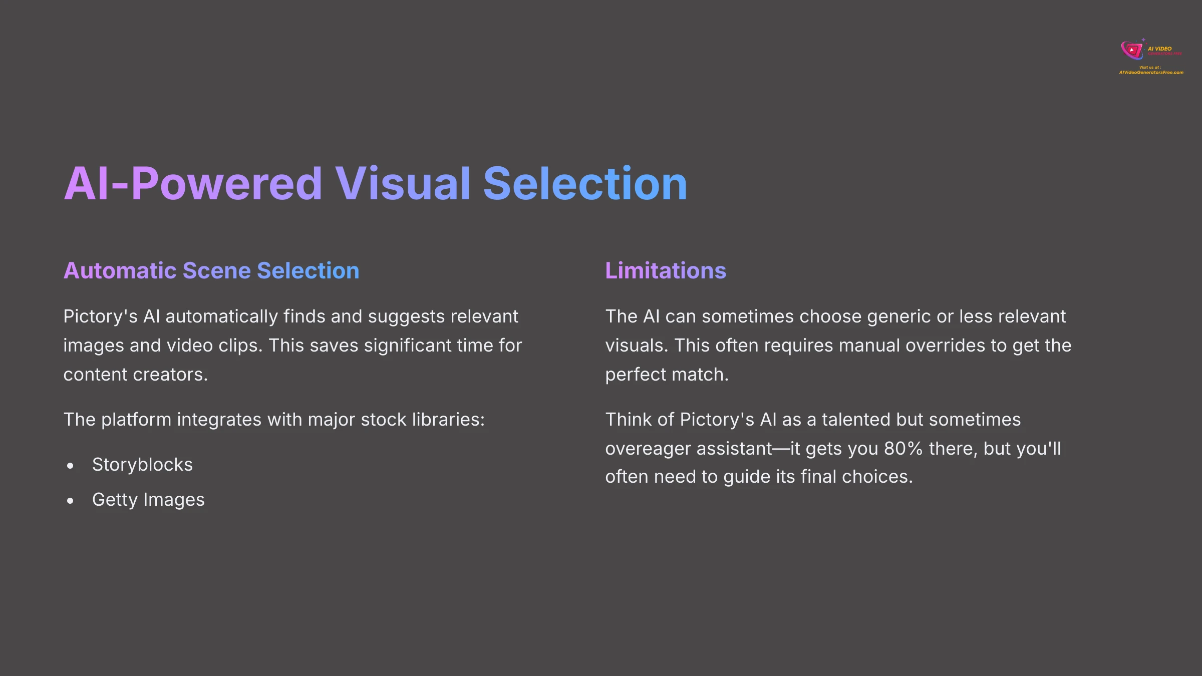 AI-Powered Visual Selection