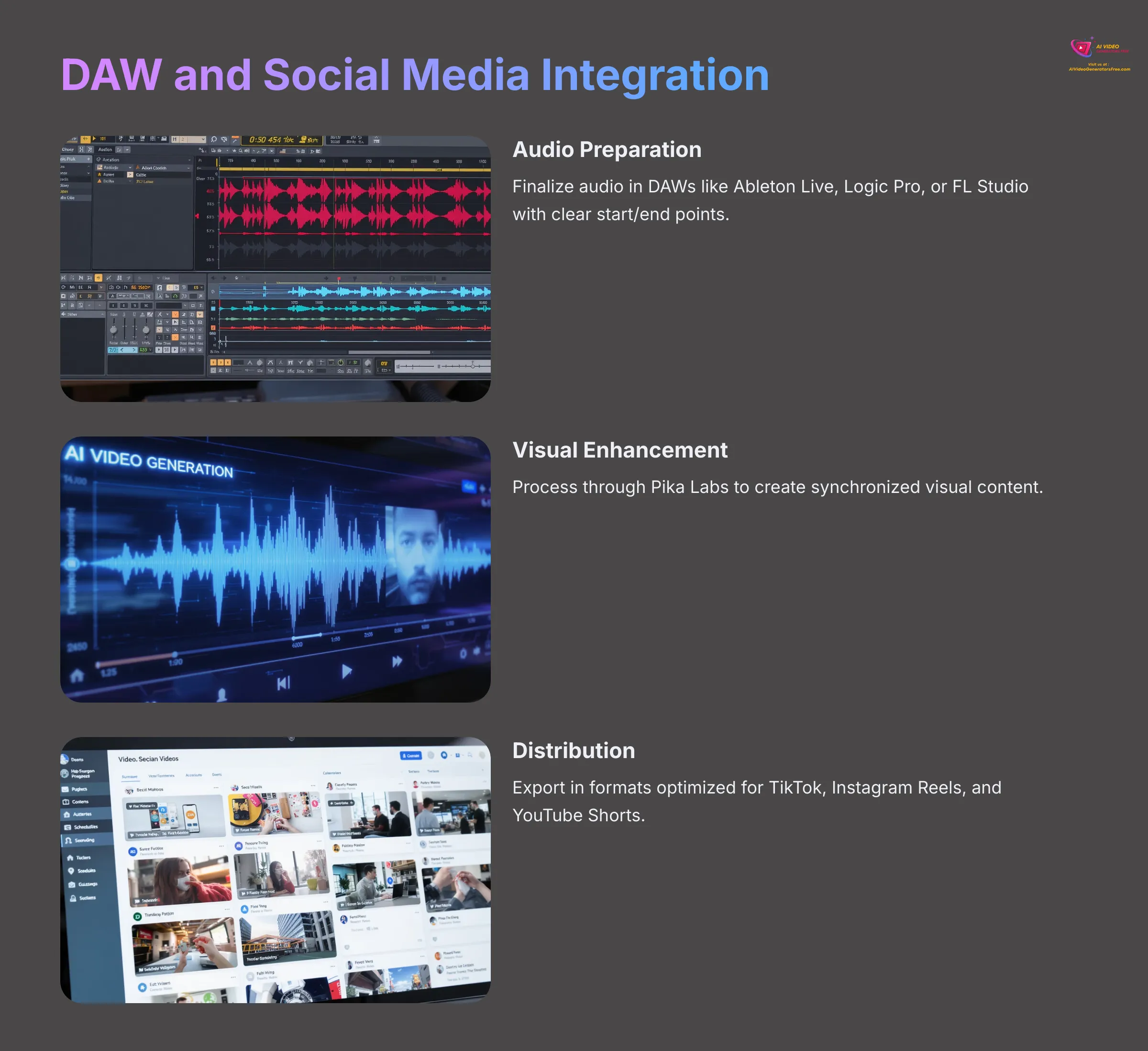 DAW and Social Media Integration