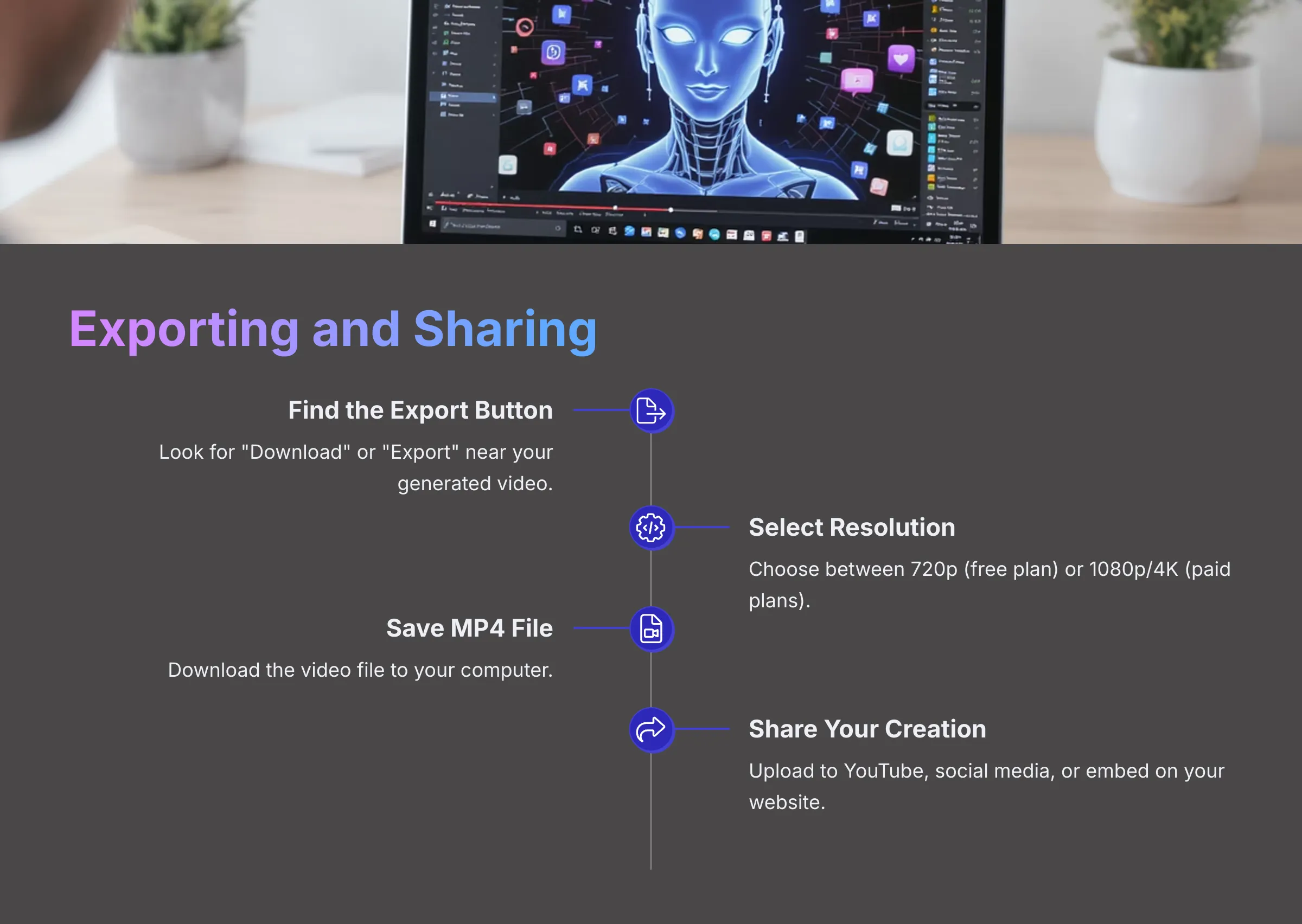 10_Exporting-and-Sharing_AI-video-generators-free_aivideogeneratorsfree.com_