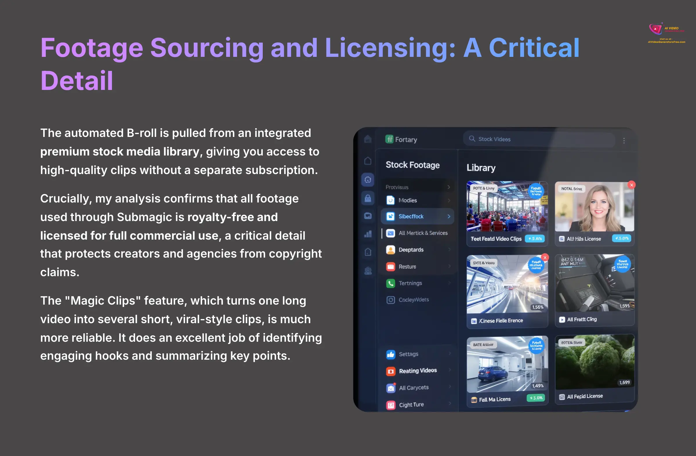 Footage Sourcing and Licensing A Critical Detail