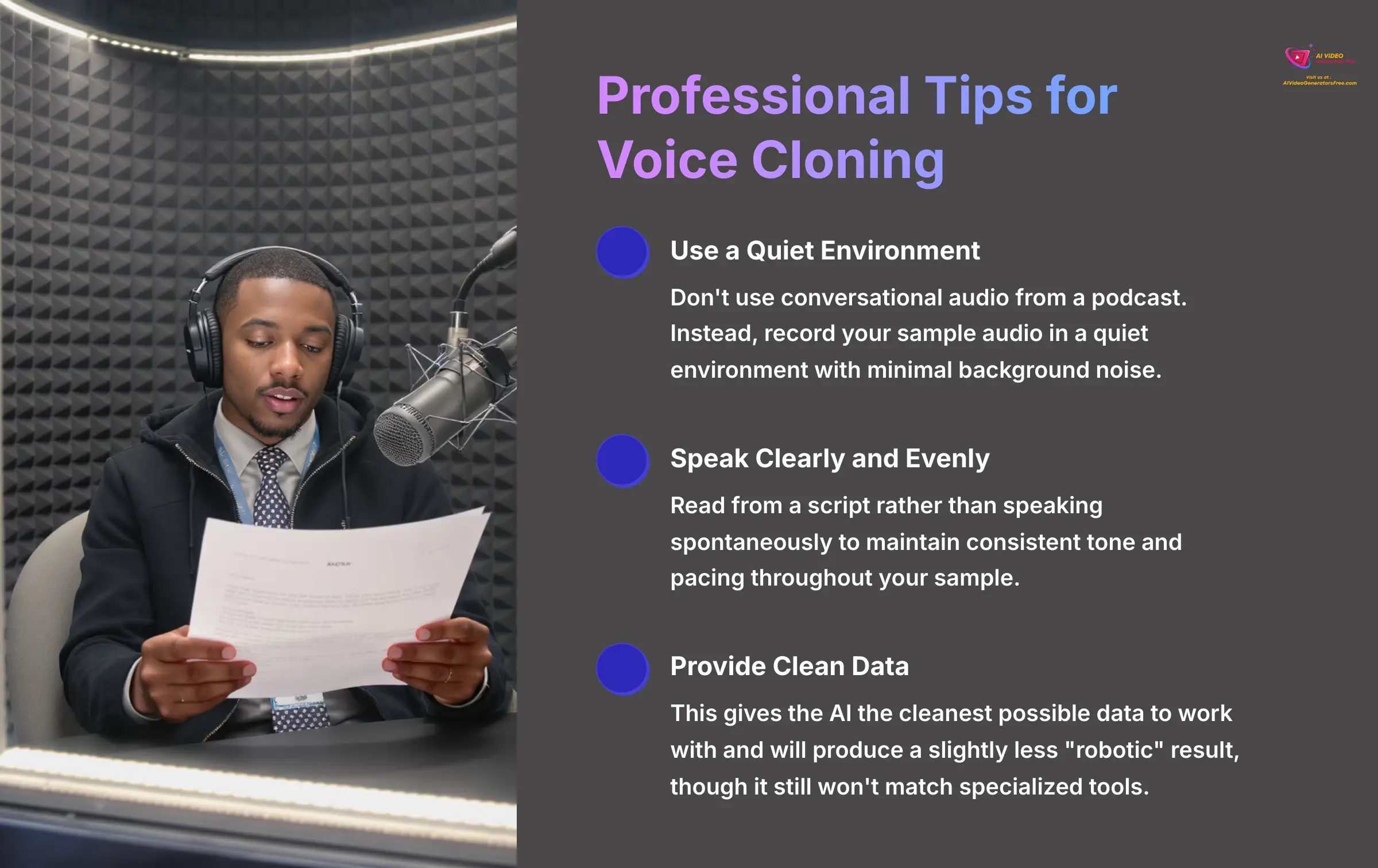 Professional Tips for Voice Cloning