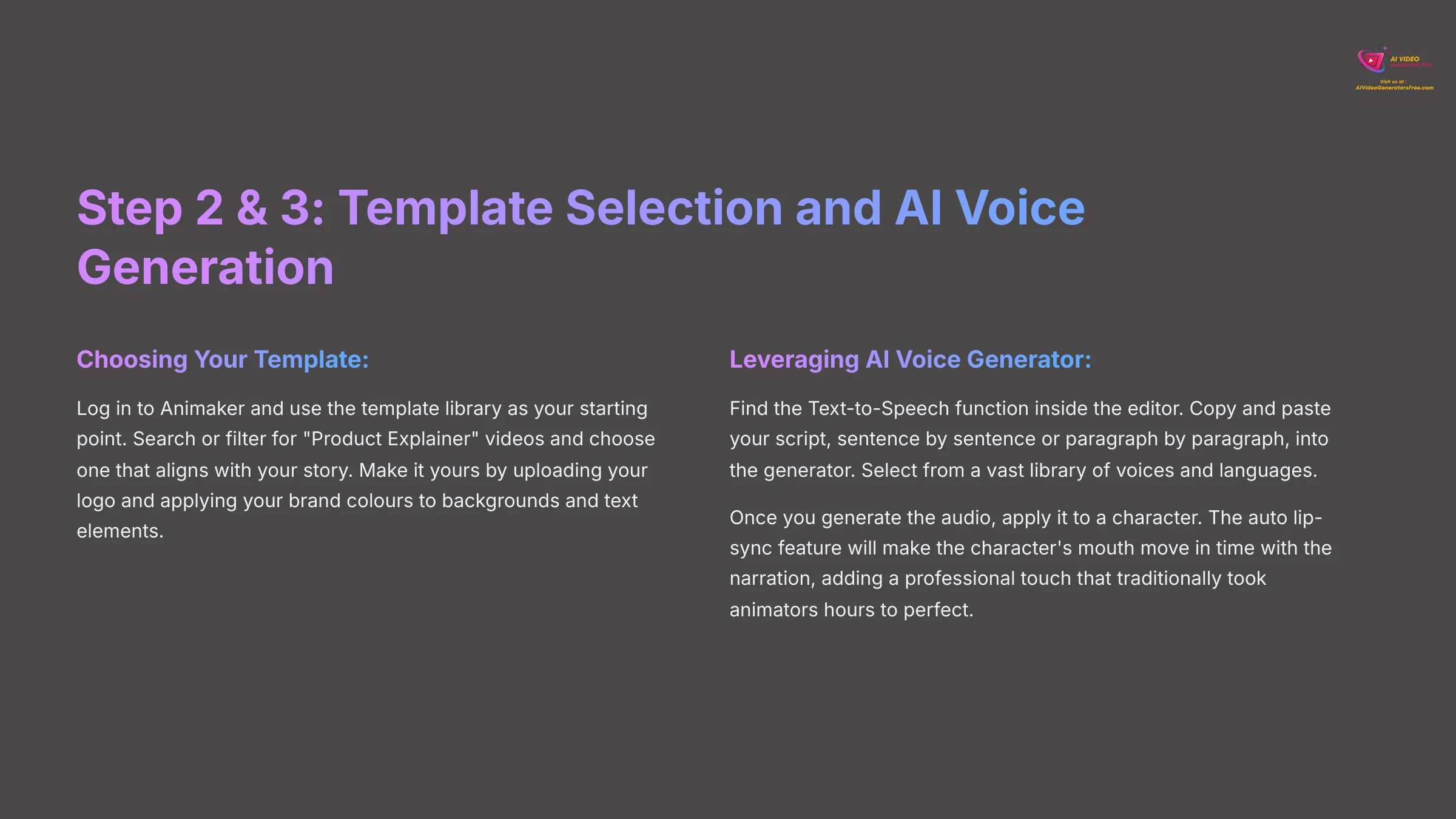 10_Step-2-and-3-Template-Selection-and-AI-Voice-Generation_AI-video-generators-free_aivideogeneratorsfree.com_