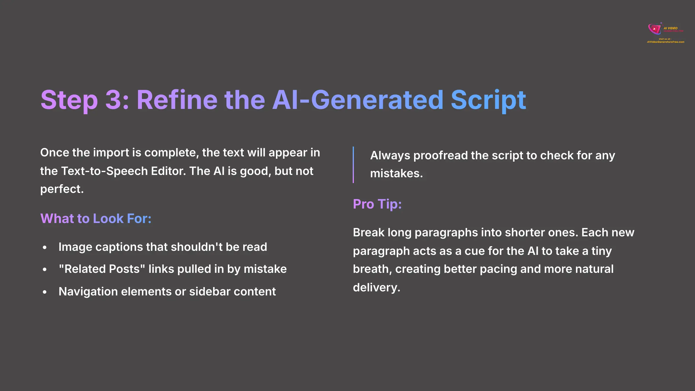 10_Step-3-Refine-the-AI-Generated-Script_AI-video-generators-free_aivideogeneratorsfree.com_