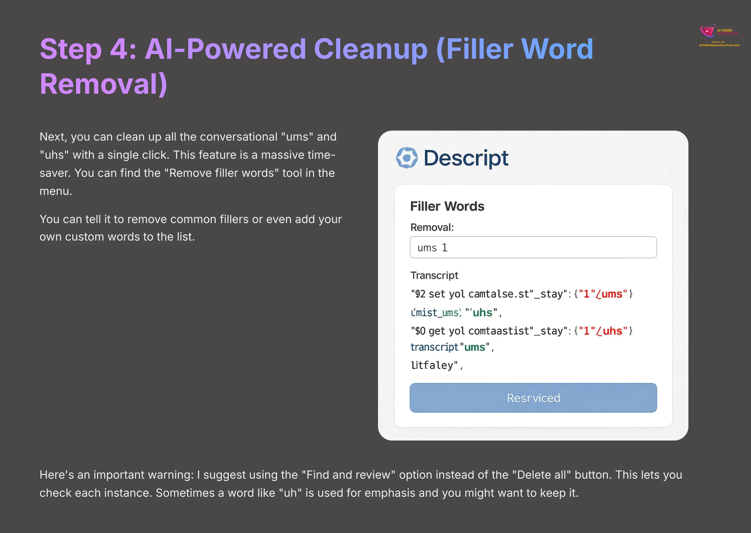 10_Step-4-AI-Powered-Cleanup-Filler-Word-Removal_AI-video-generators-free_aivideogeneratorsfree.com_