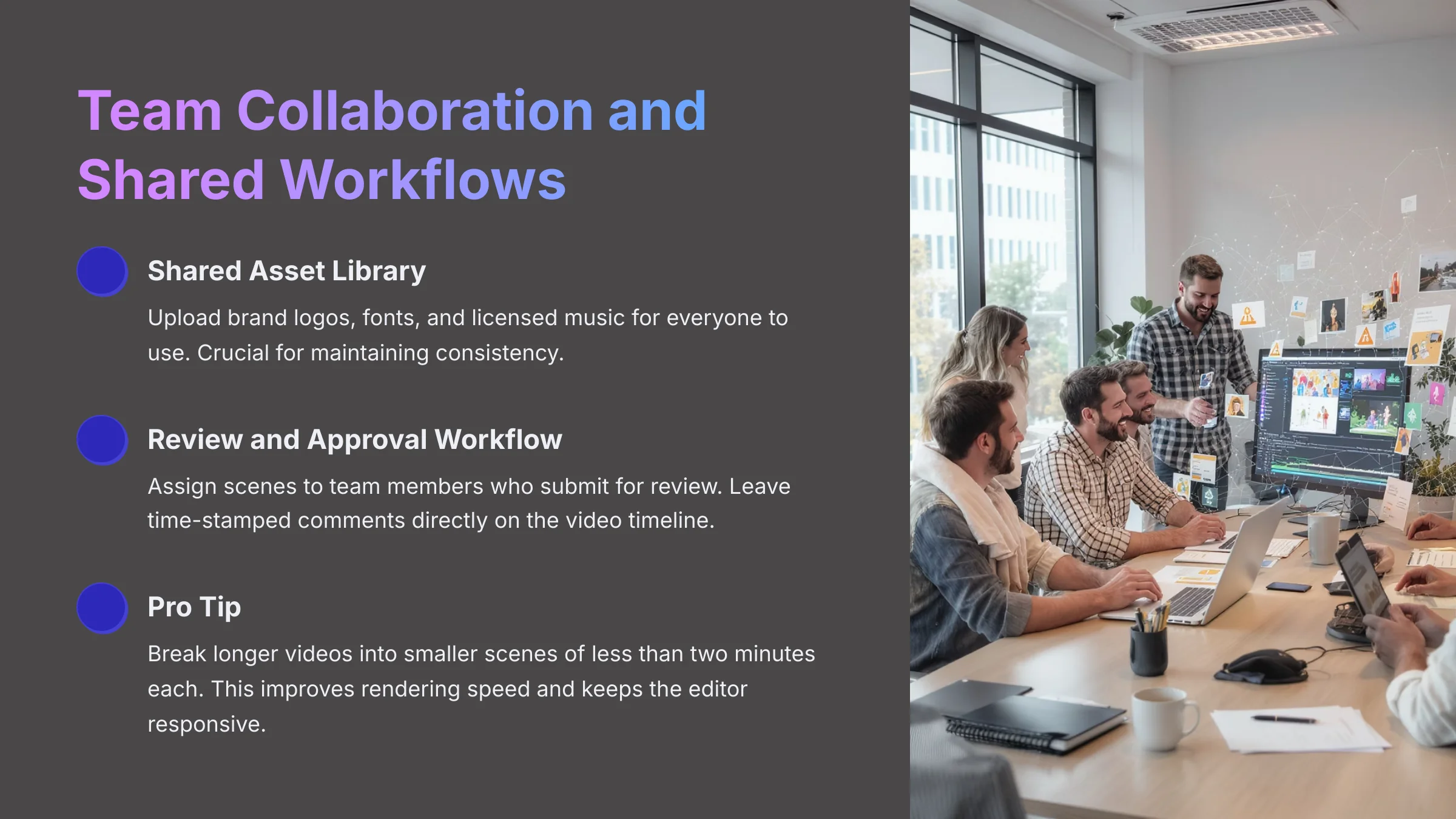 Team Collaboration and Shared Workflows in Animaker AI