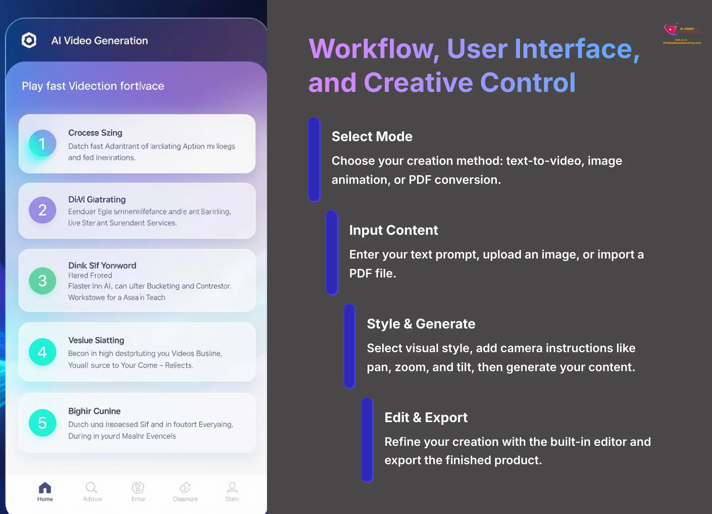 TopMediai Workflow User Interface and Creative Control
