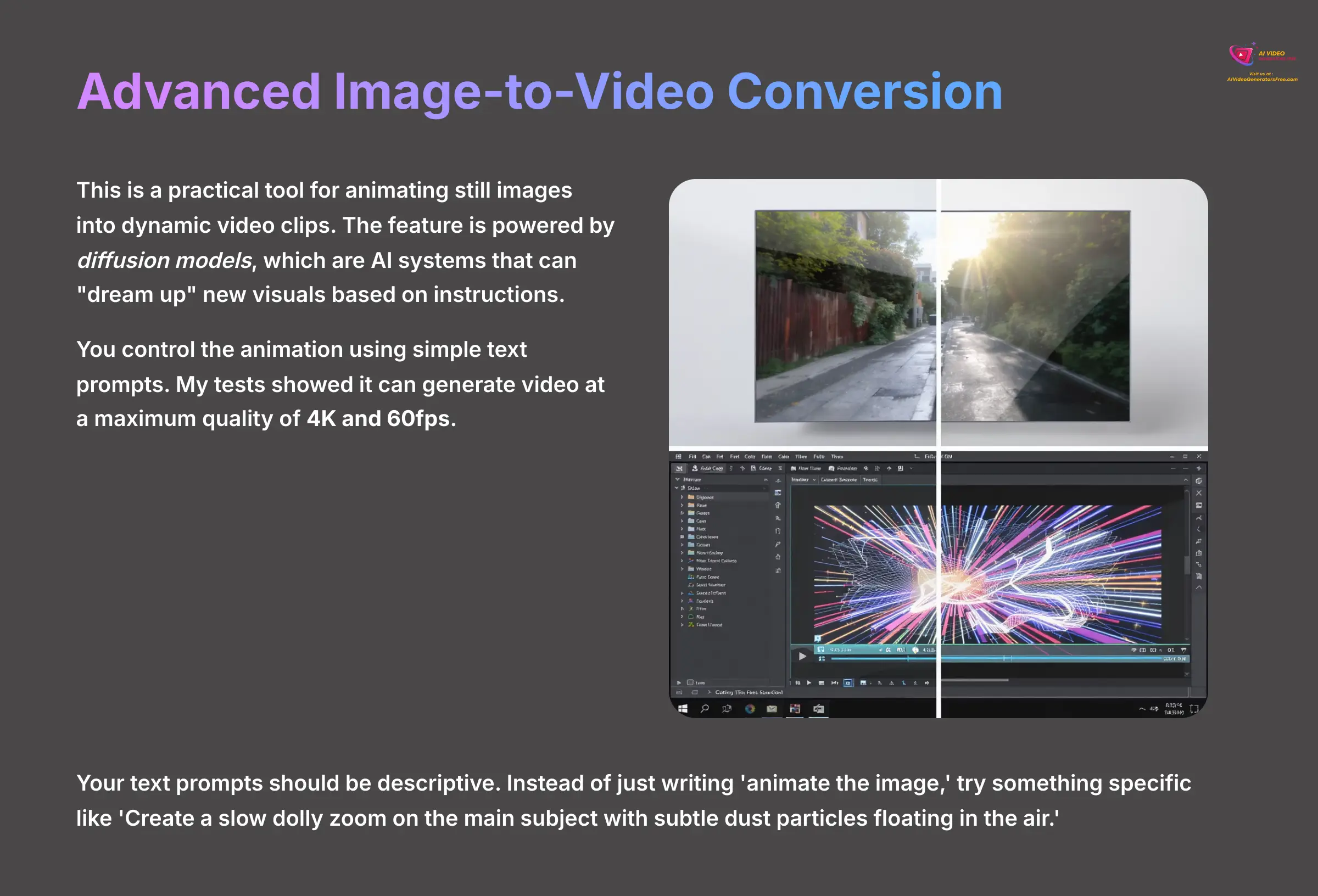 Advanced Image-to-Video Conversion