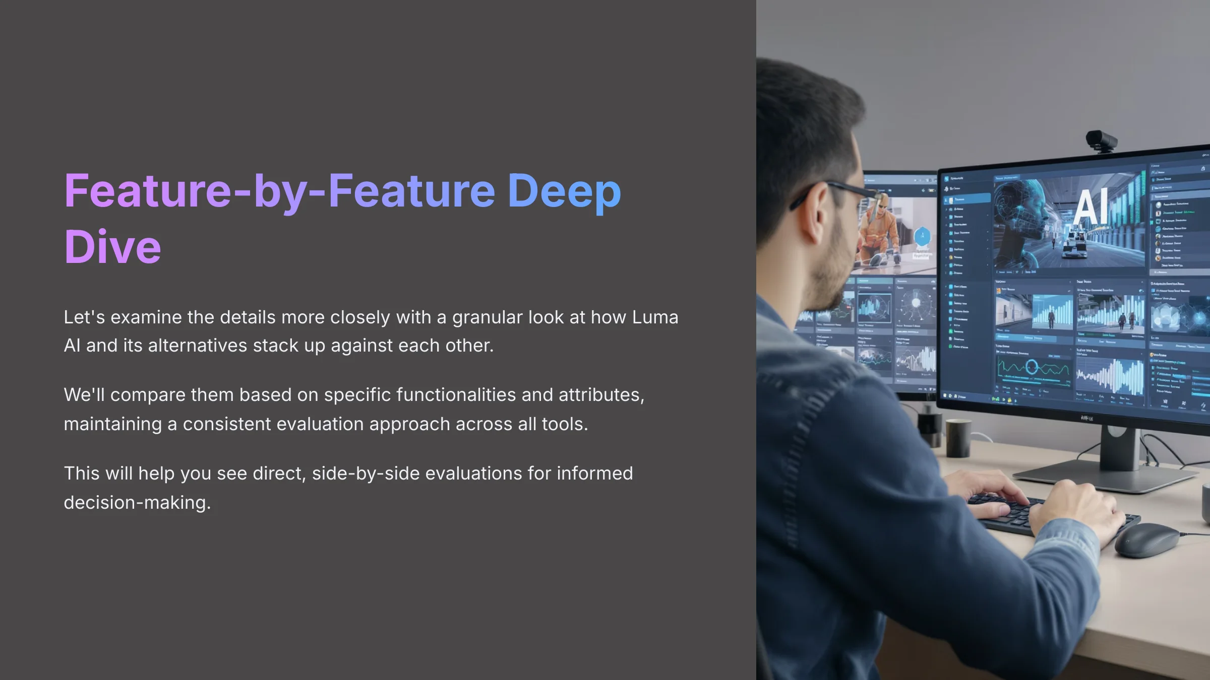 Feature by Feature Deep Dive