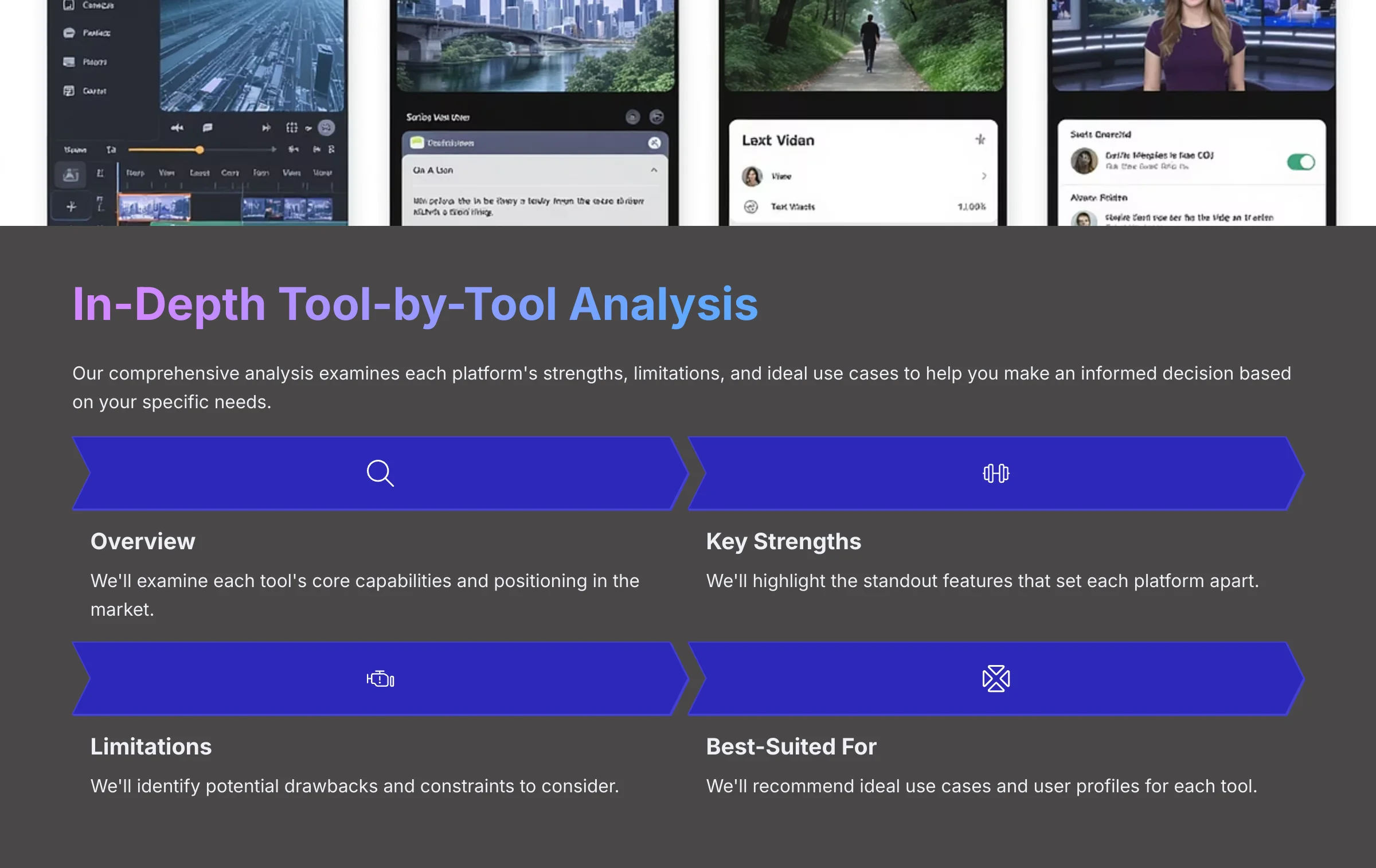 In-Depth Tool-by-Tool Analysis