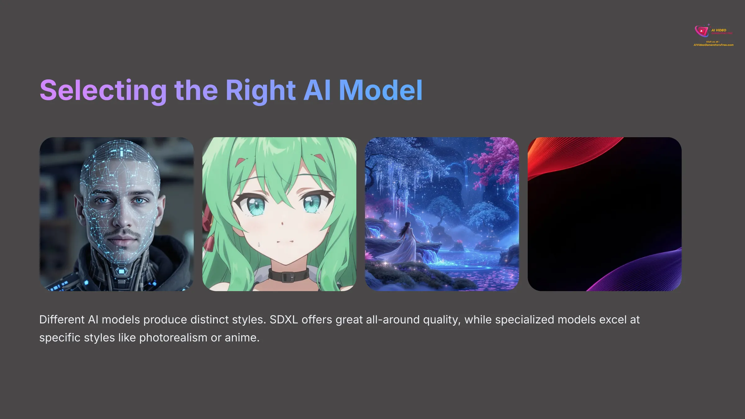 Guide to selecting the right AI model in Tensor.art