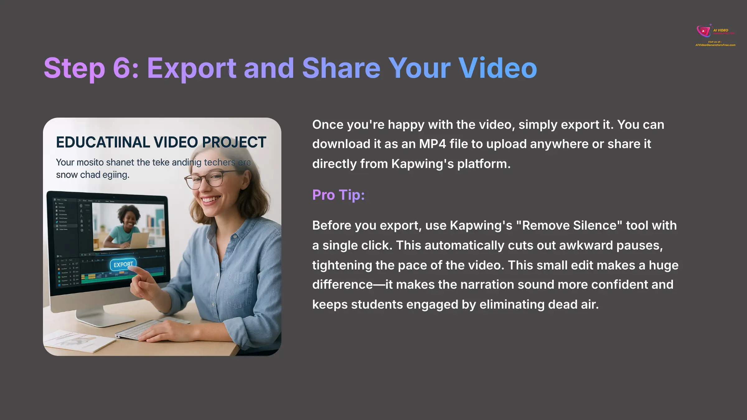 11_Step-6-Export-and-Share-Your-Video_AI-video-generators-free_aivideogeneratorsfree.com_