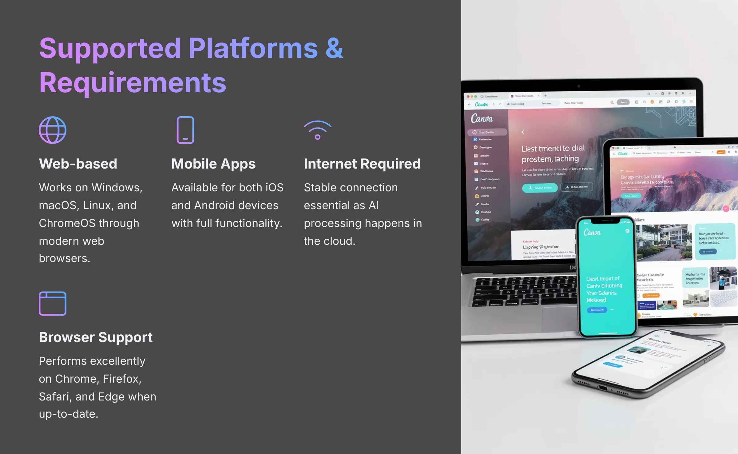 Supported Platforms and Requirements