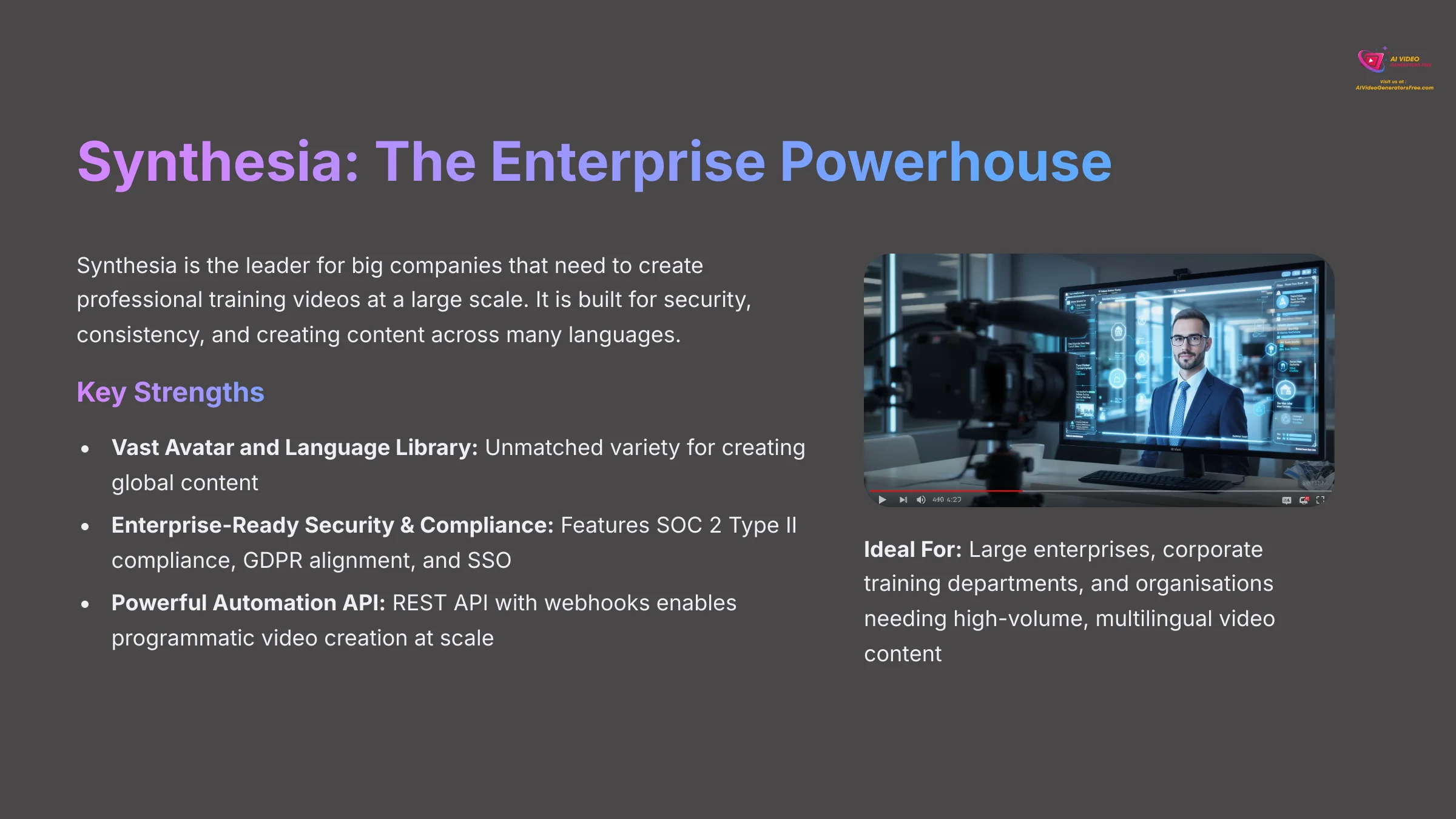 Synthesia - The Enterprise Powerhouse