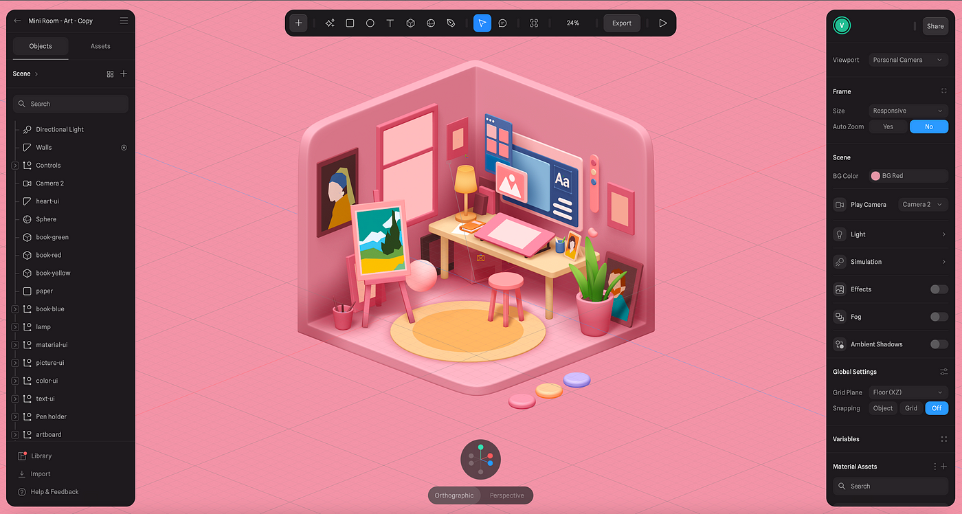 AI 3D Model Generation Process