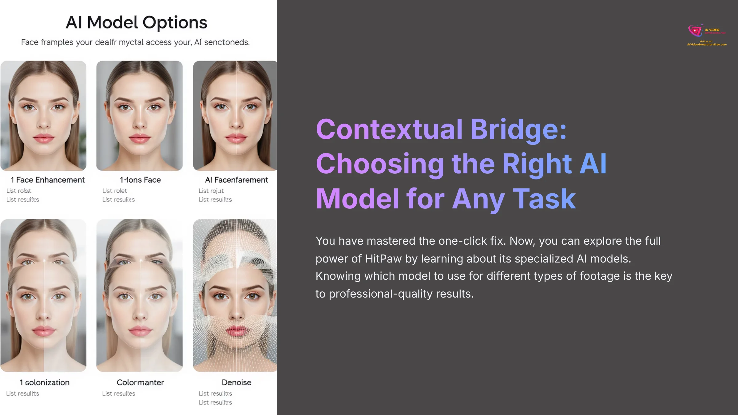 Choosing the Right AI Model for Video Enhancement