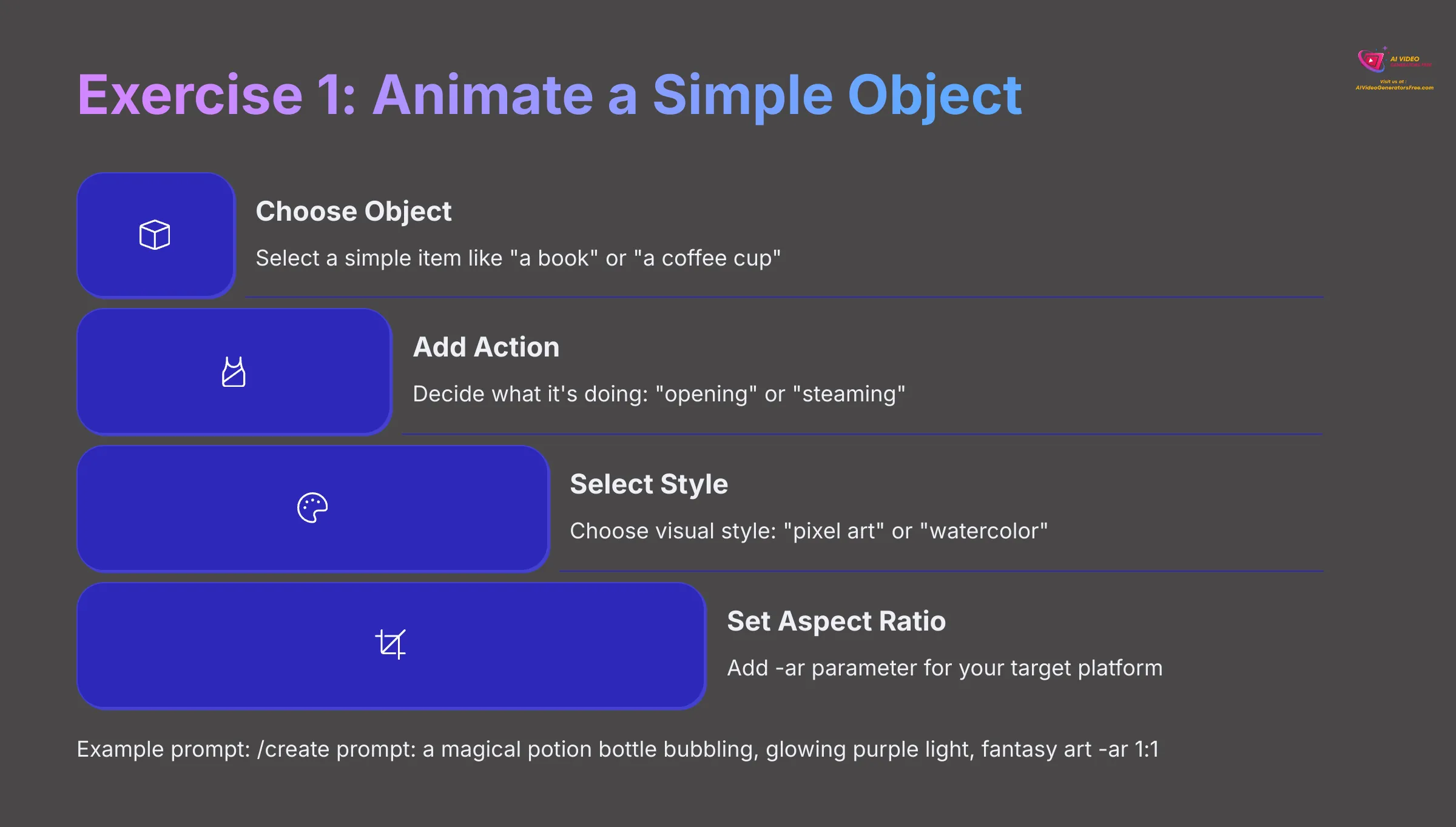 Exercise 1: Animate a Simple Object