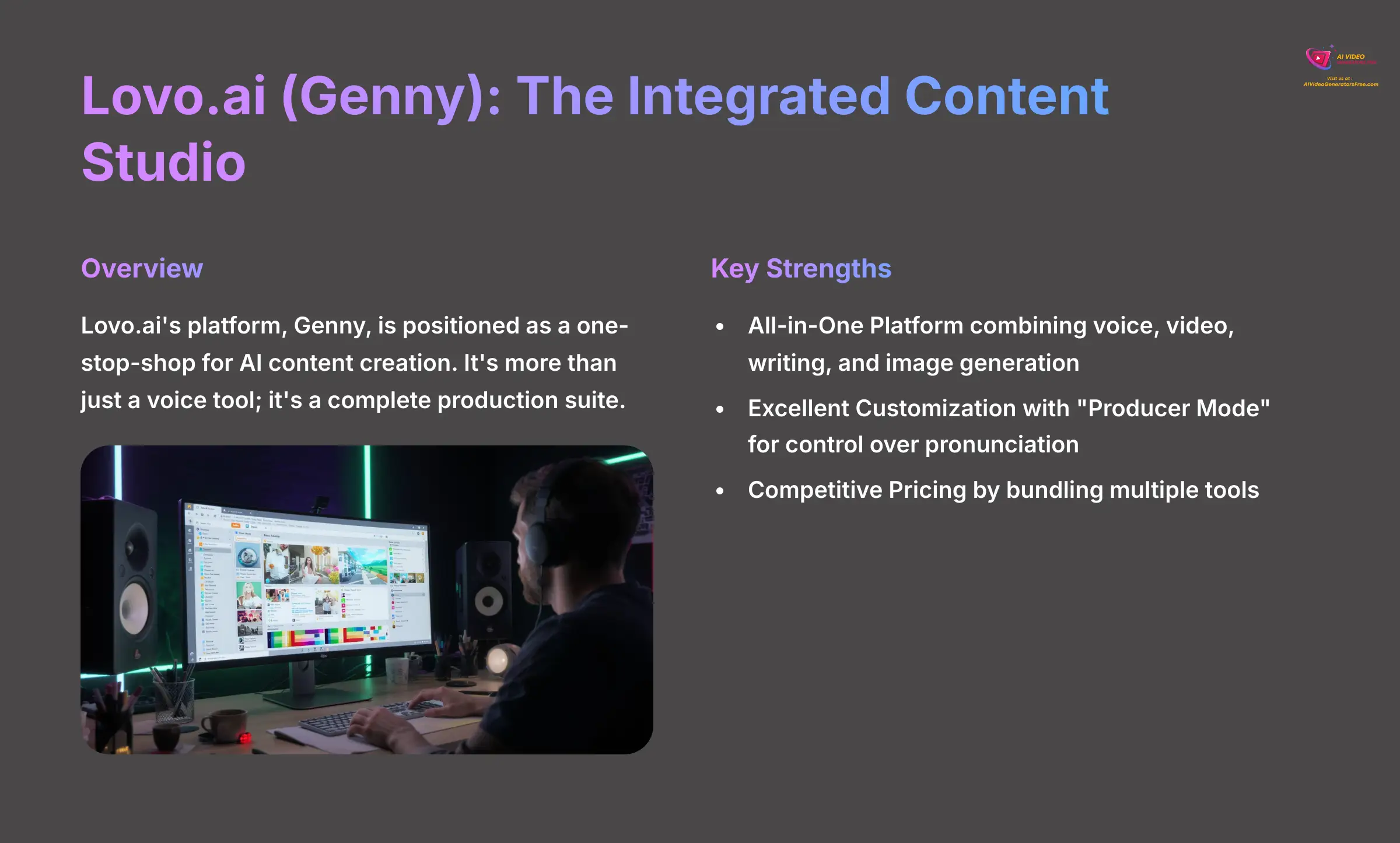 12_Lovoai-Genny-The-Integrated-Content-Studio_AI-video-generators-free_aivideogeneratorsfree.com_