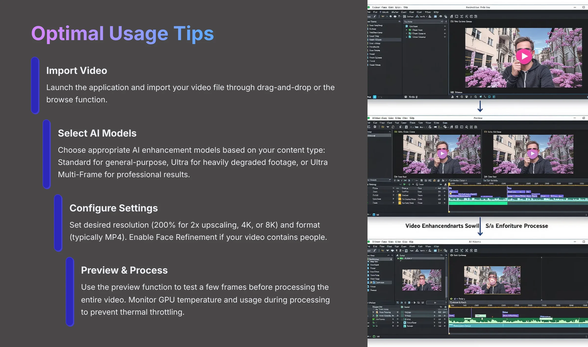 Optimal Usage Tips for AVCLabs