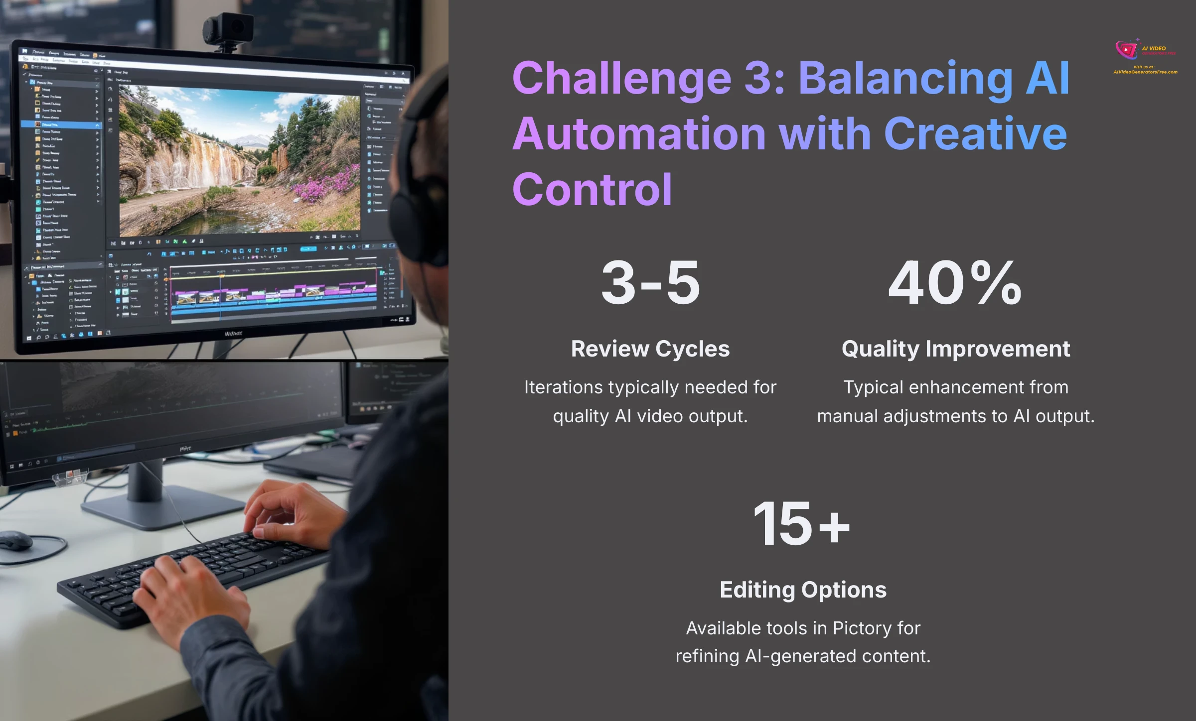 Balancing AI automation with creative control