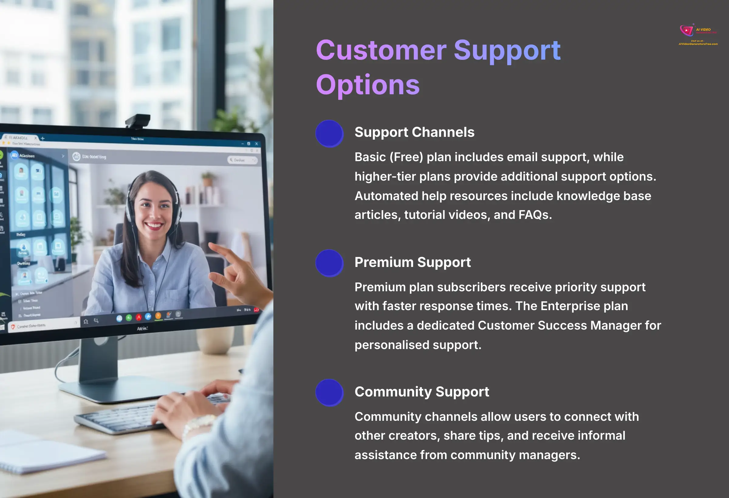 13_Customer-Support-Options_AI-video-generators-free_aivideogeneratorsfree.com_