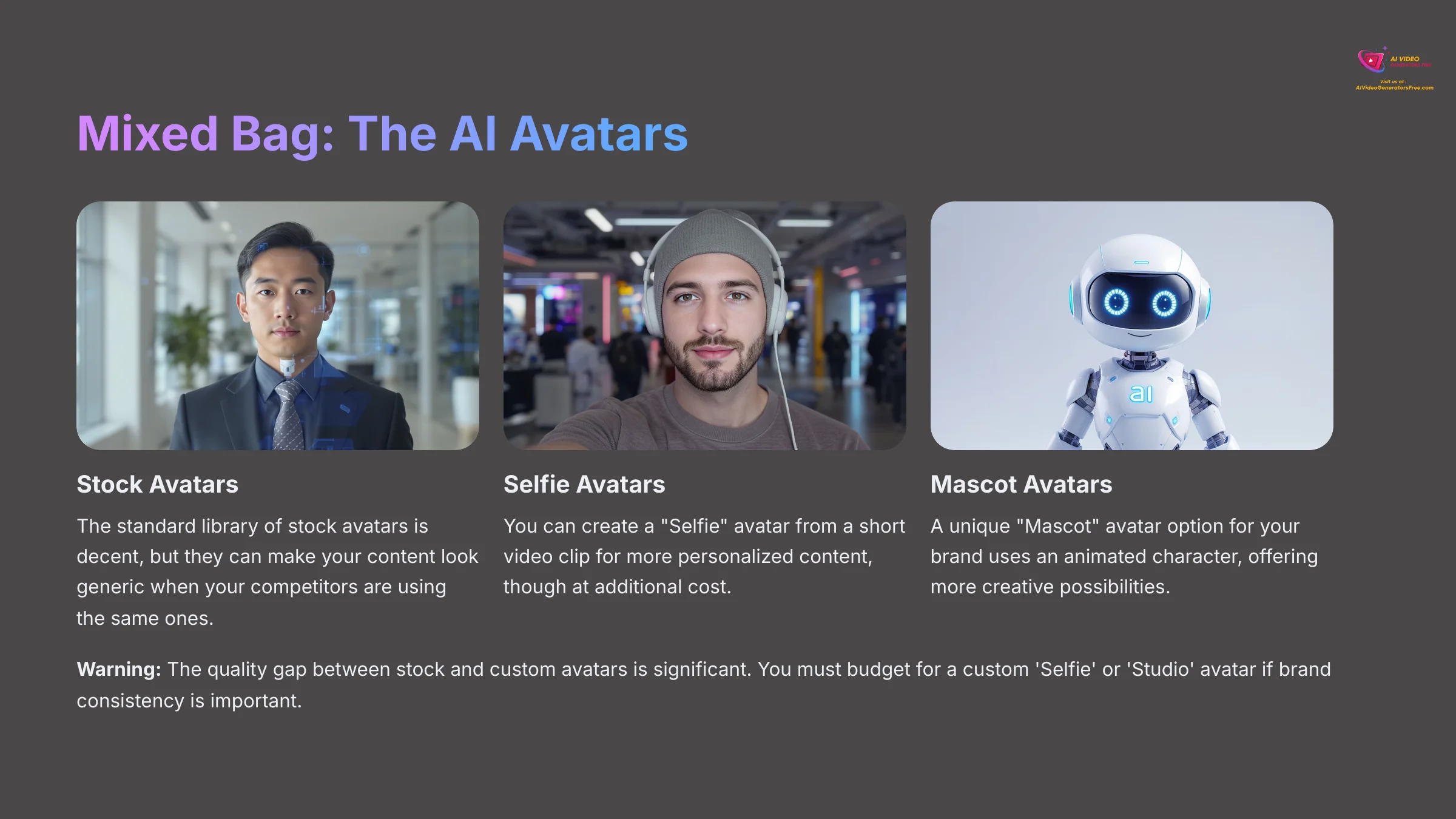 Mixed Bag - The AI Avatars