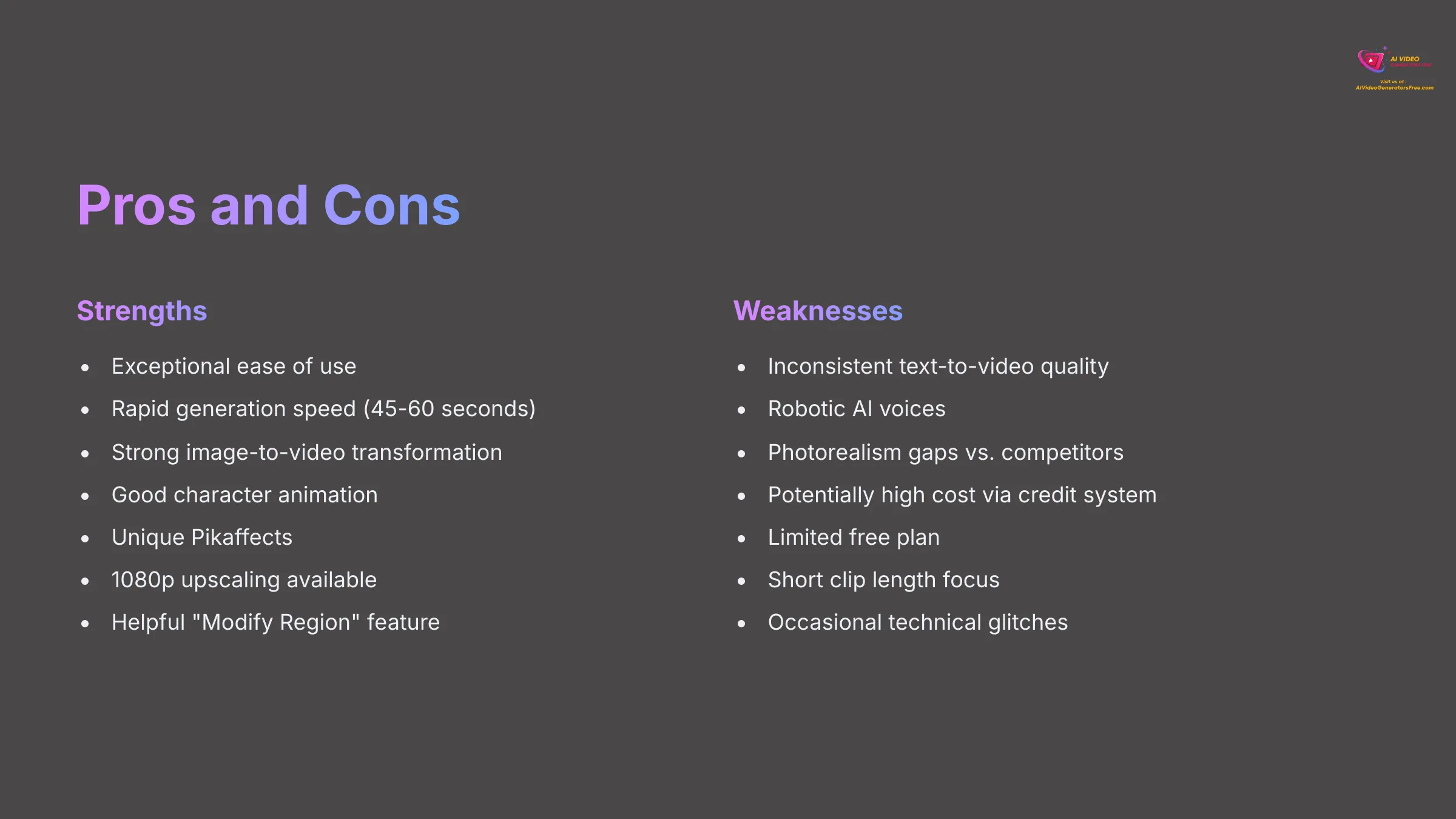 Pros and Cons Analysis