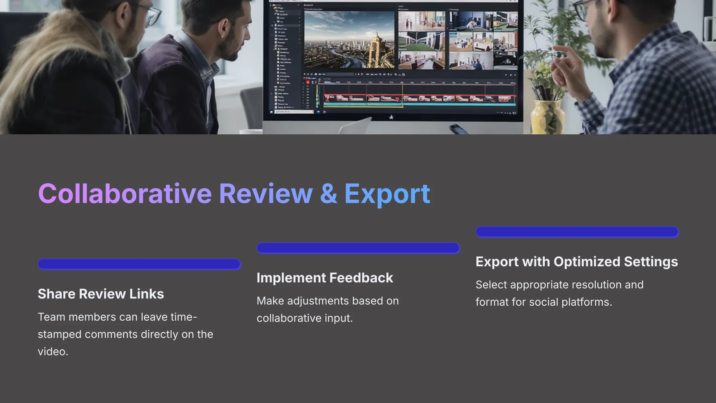 Collaborative Review and Export