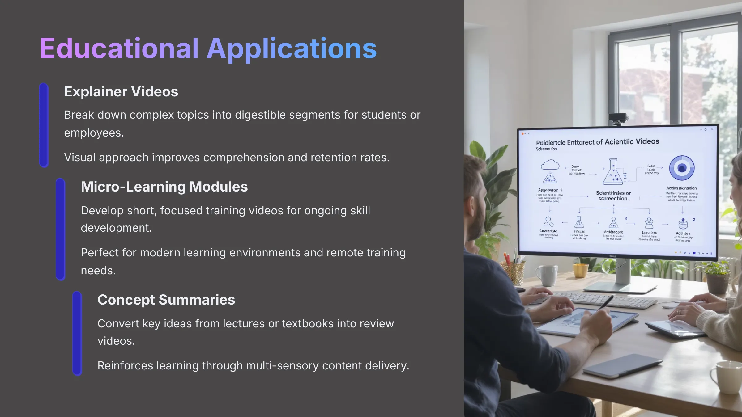 Using Lumen5 for educational and instructional content