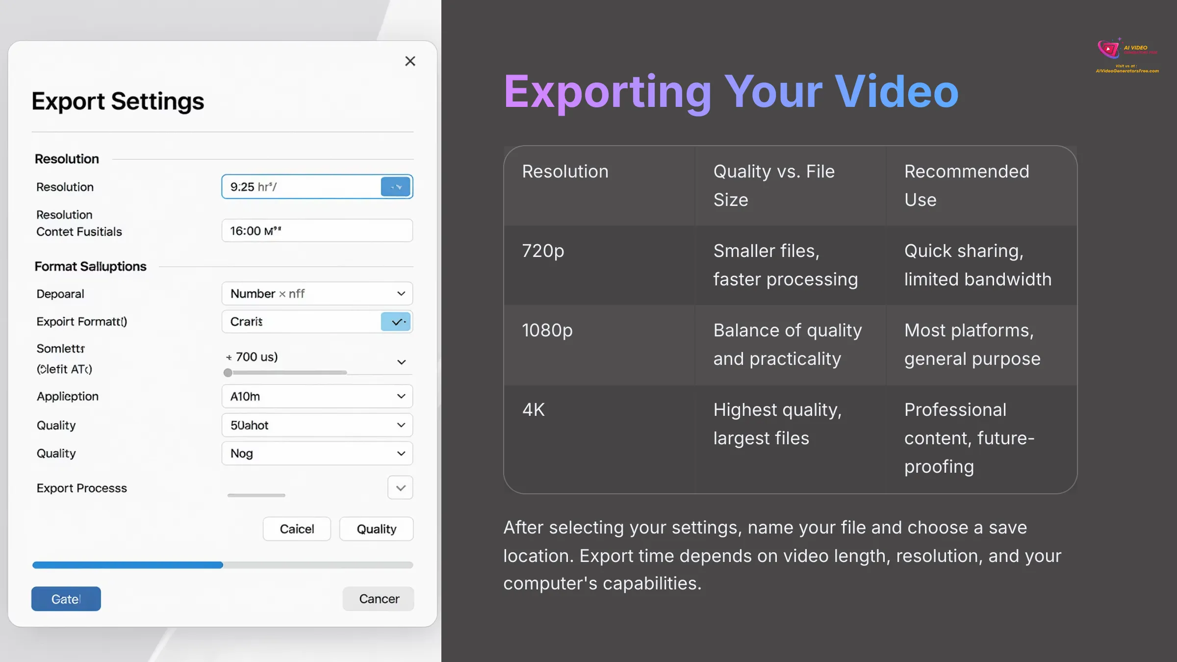 Exporting your video from Vmaker AI