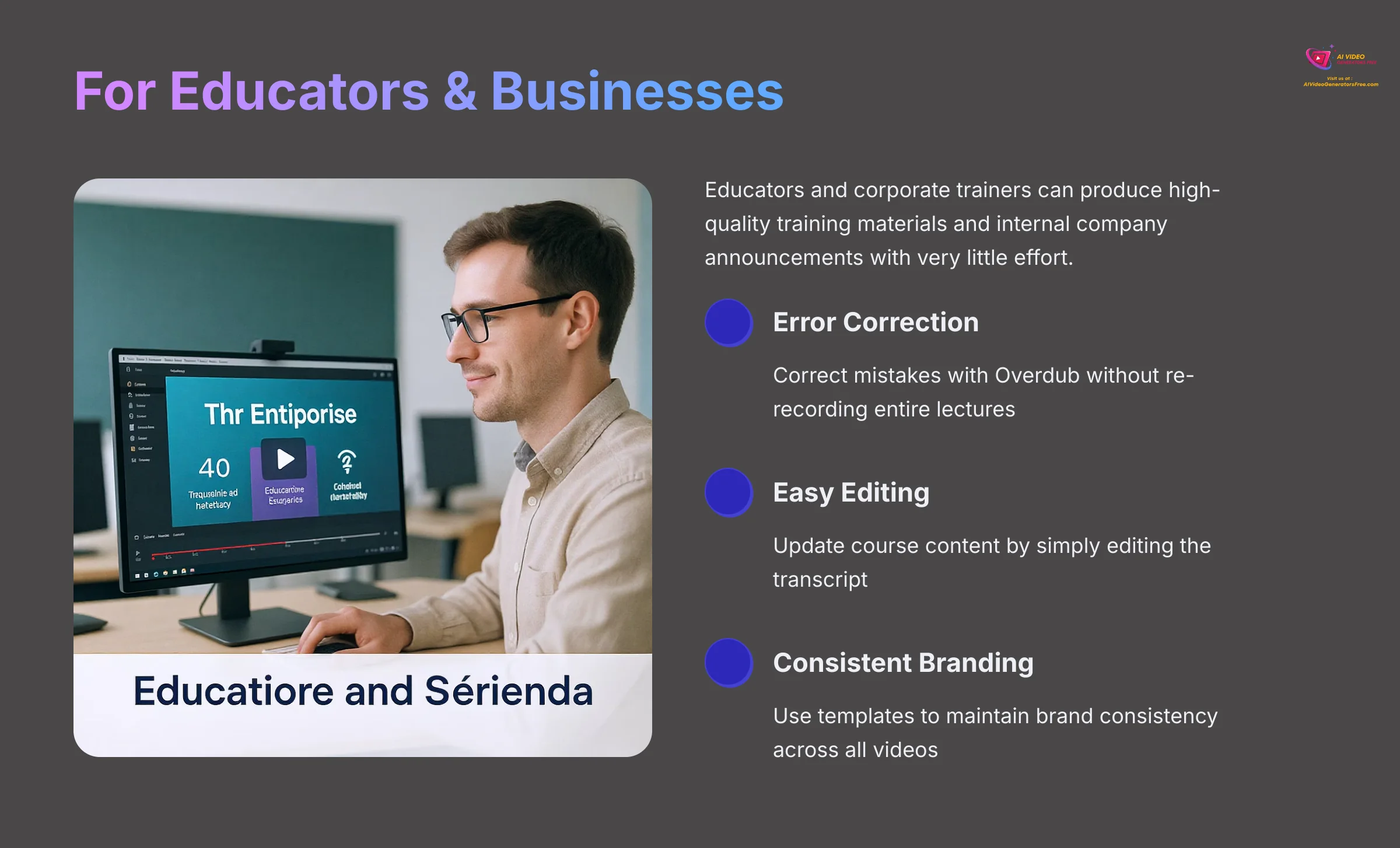 For Educators and Businesses