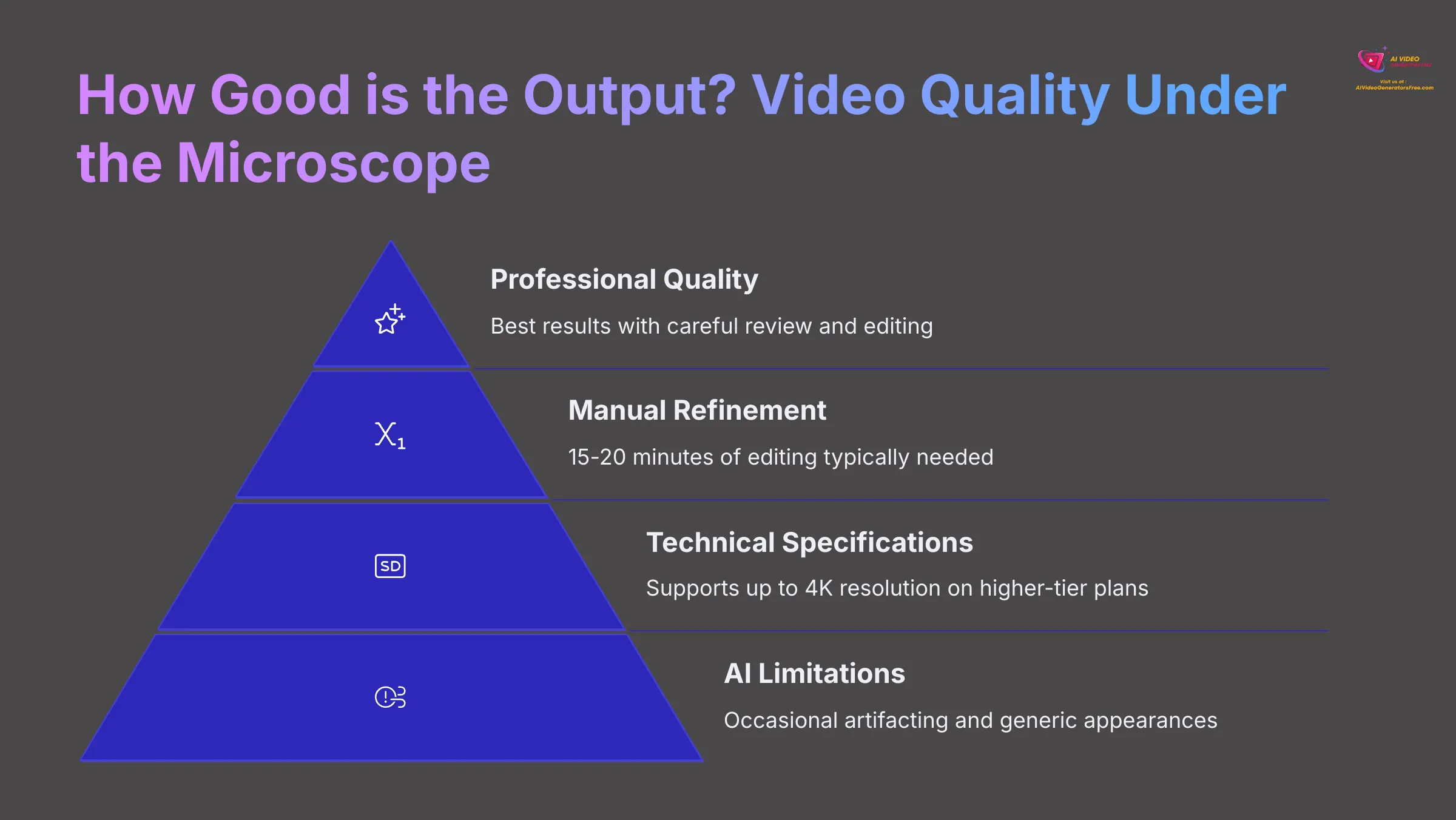 How Good is the Output - Video Quality Under the Microscope