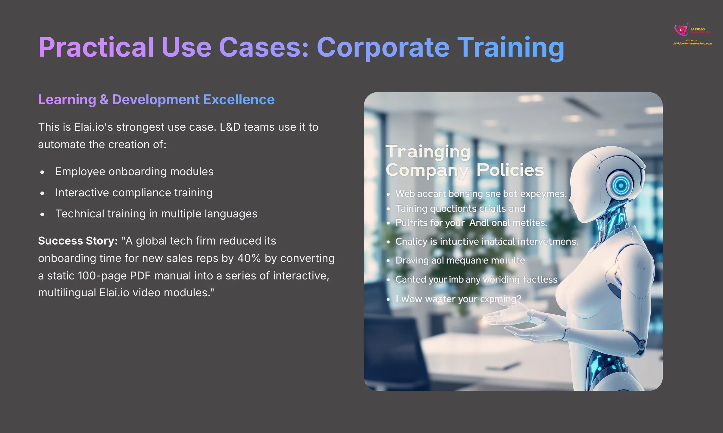 14_Practical-Use-Cases-Corporate-Training_AI-video-generators-free_aivideogeneratorsfree.com_
