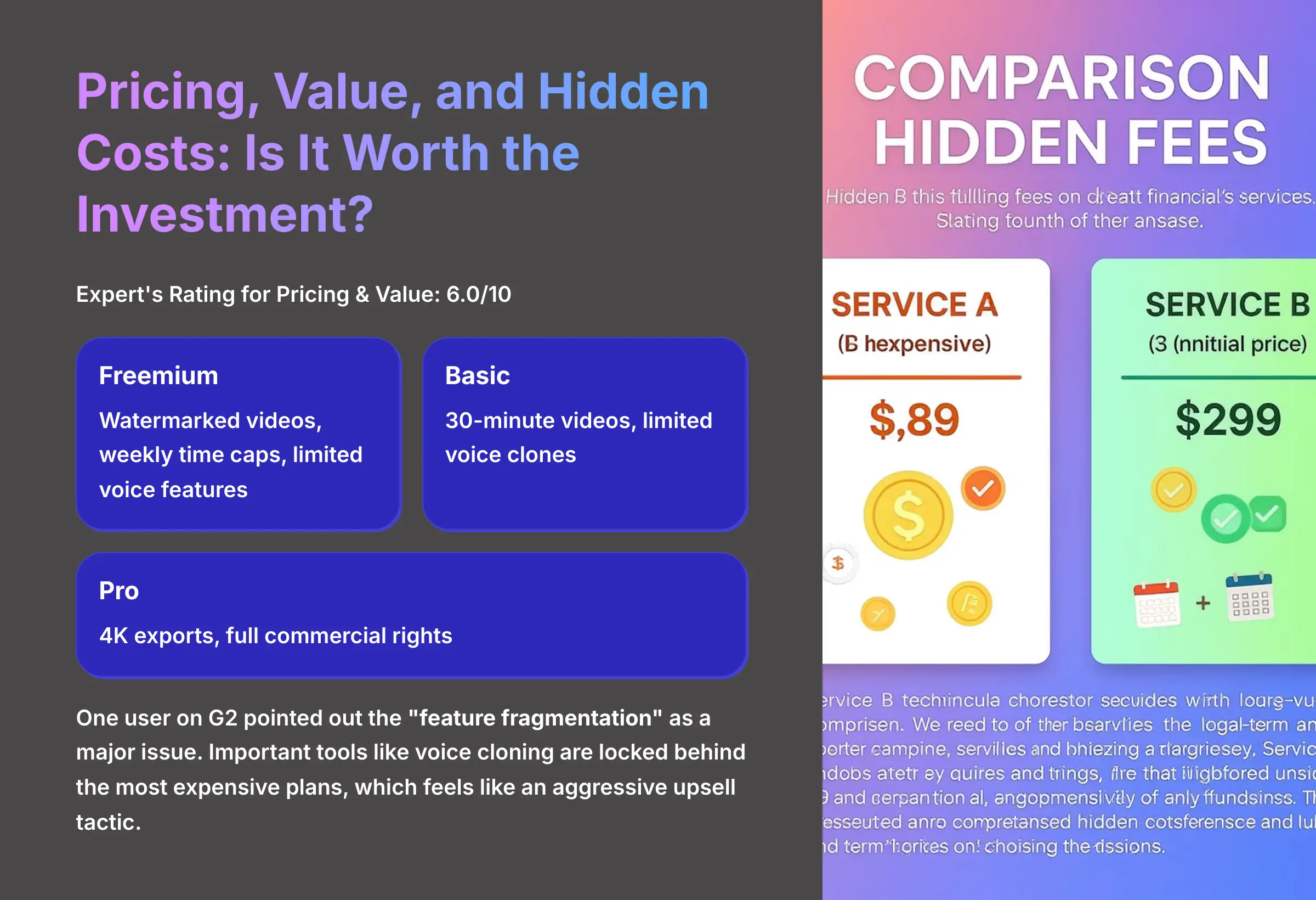 Pricing and Value Analysis