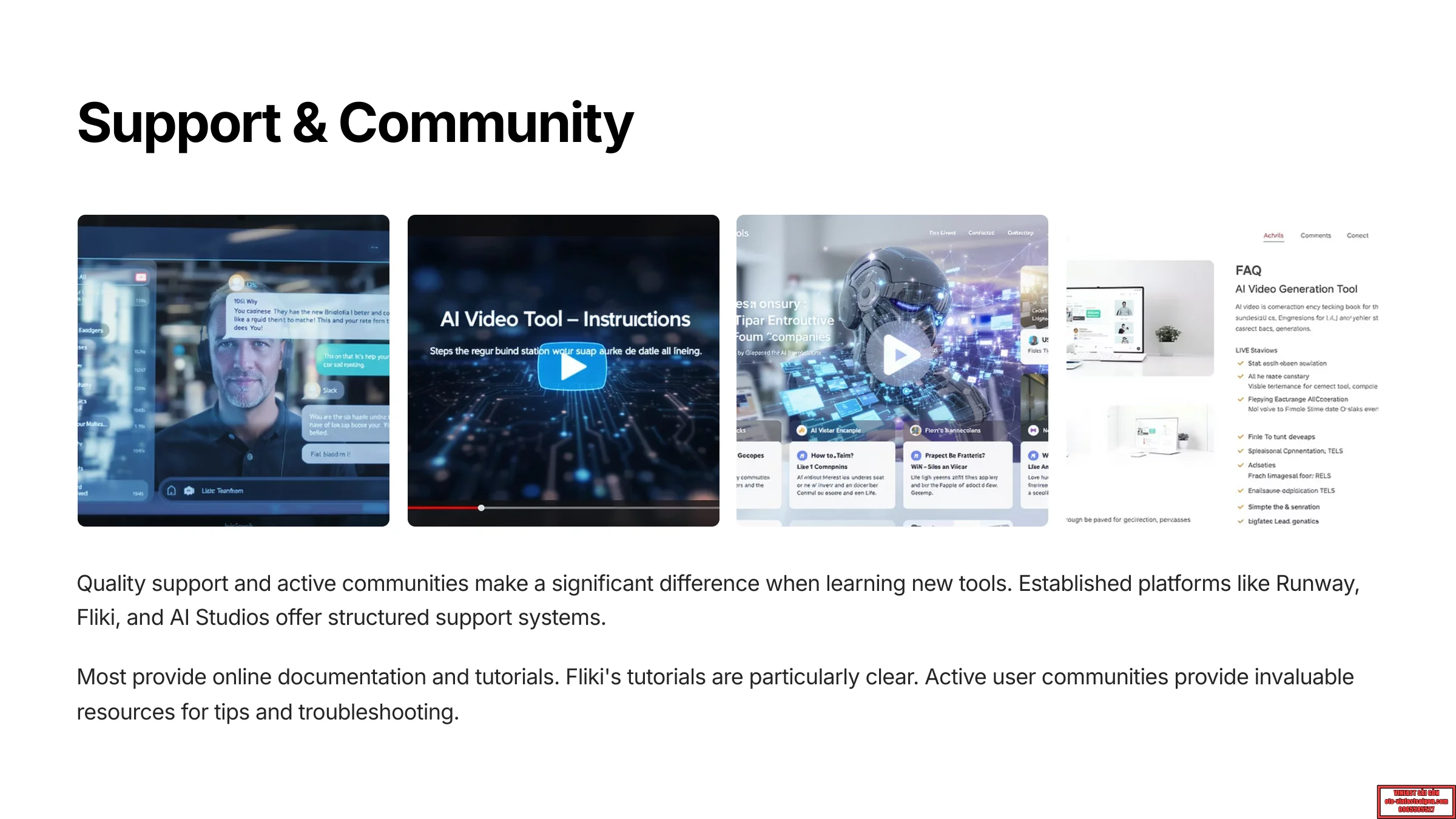 Support and Community