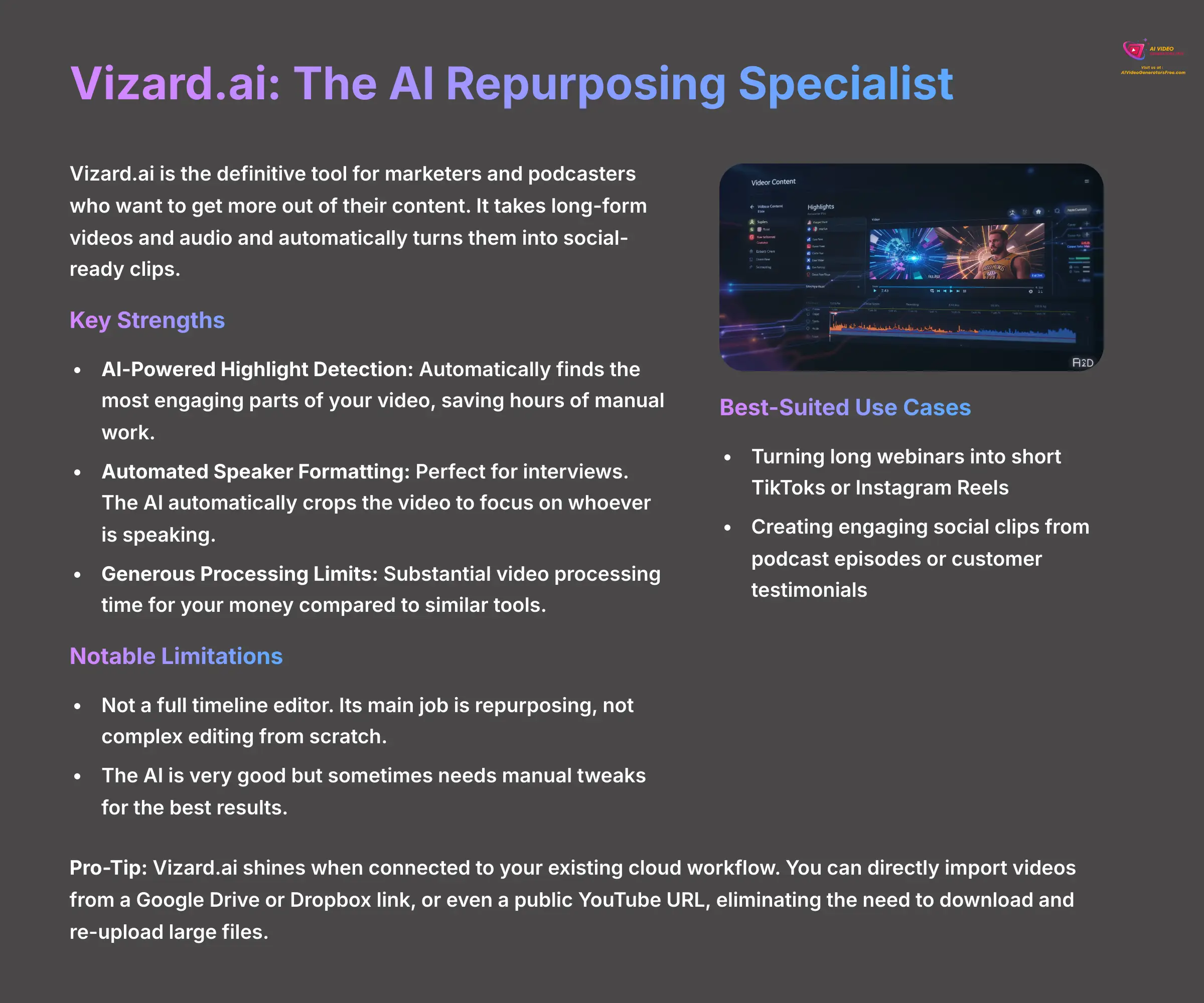 14_Vizardai-The-AI-Repurposing-Specialist_AI-video-generators-free_aivideogeneratorsfree.com_