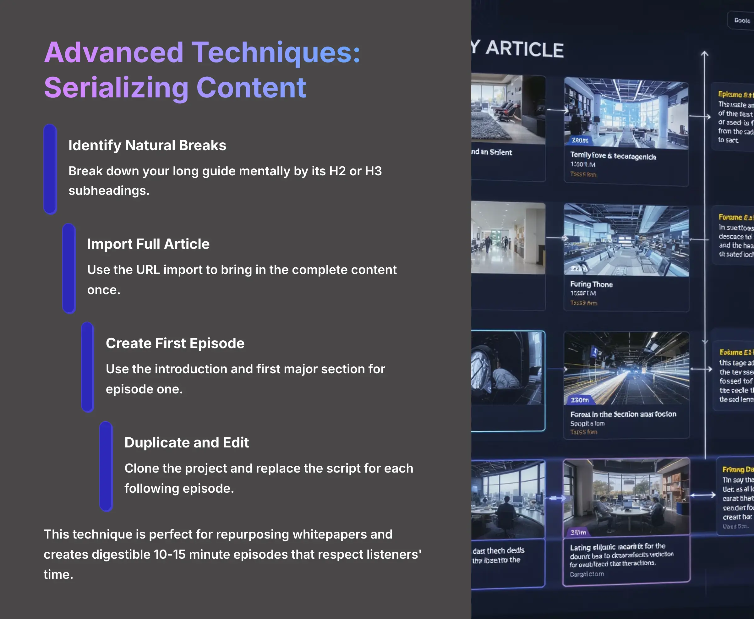 15_Advanced-Techniques-Serializing-Content_AI-video-generators-free_aivideogeneratorsfree.com_