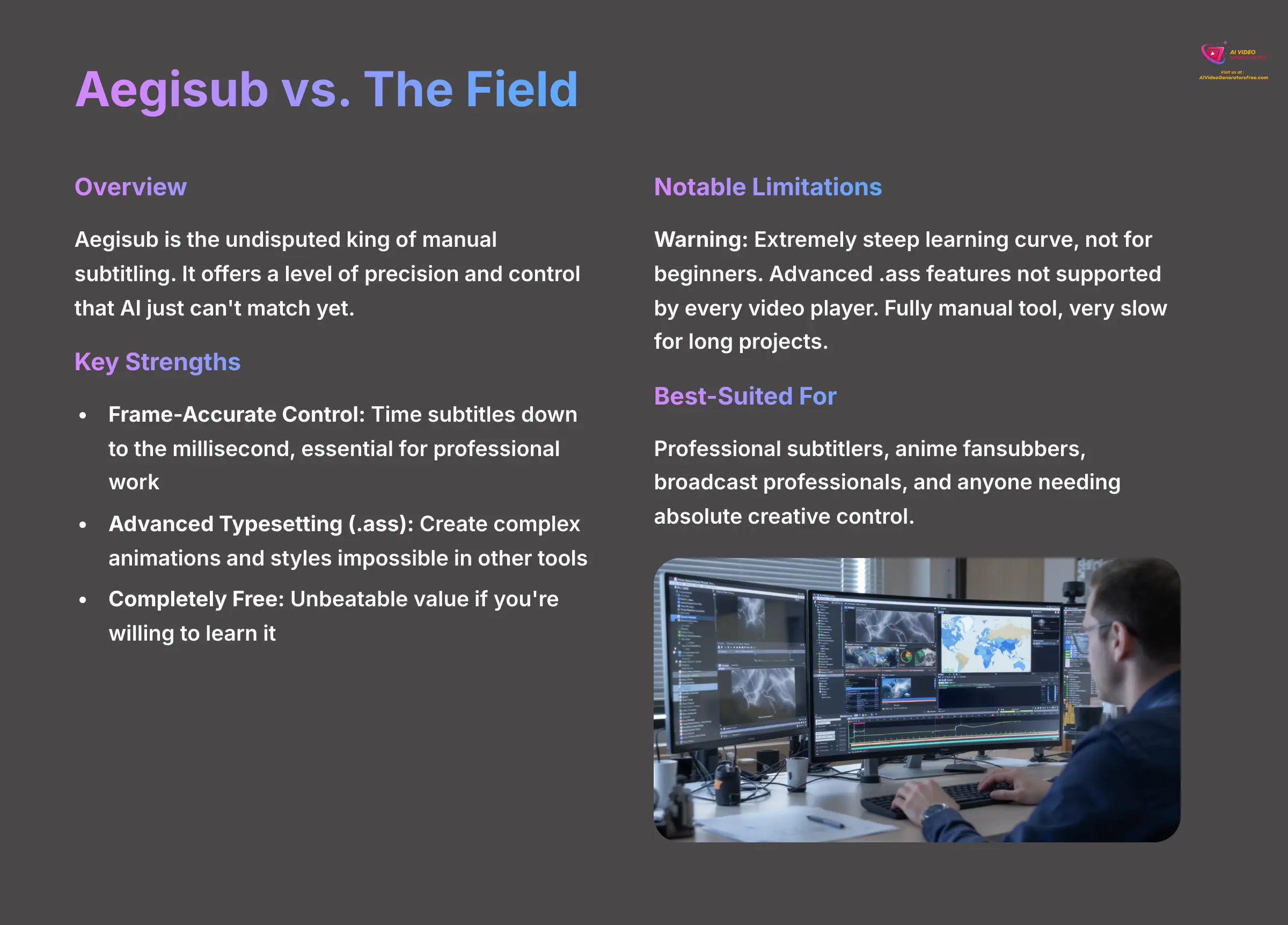 15_Aegisub-vs-The-Field_AI-video-generators-free_aivideogeneratorsfree.com_
