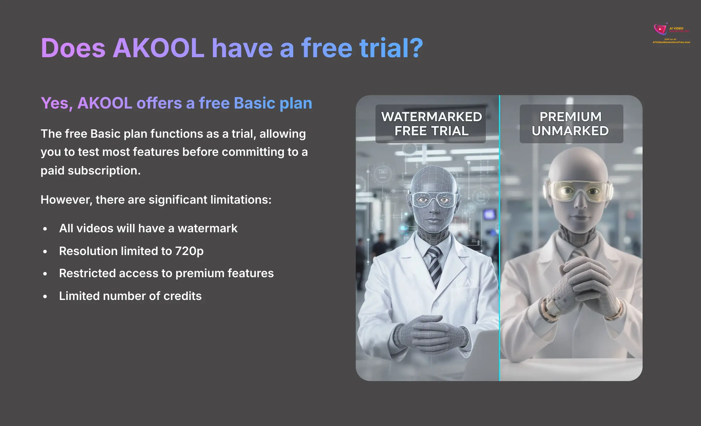 Does AKOOL have a free trial