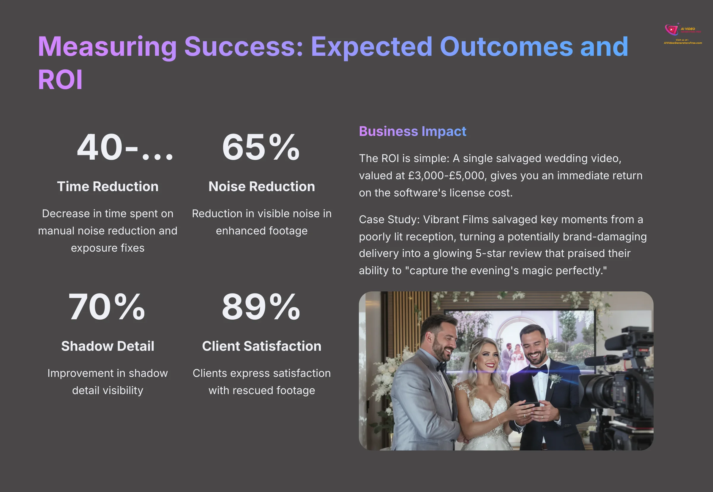 Measuring Success: Expected Outcomes and ROI