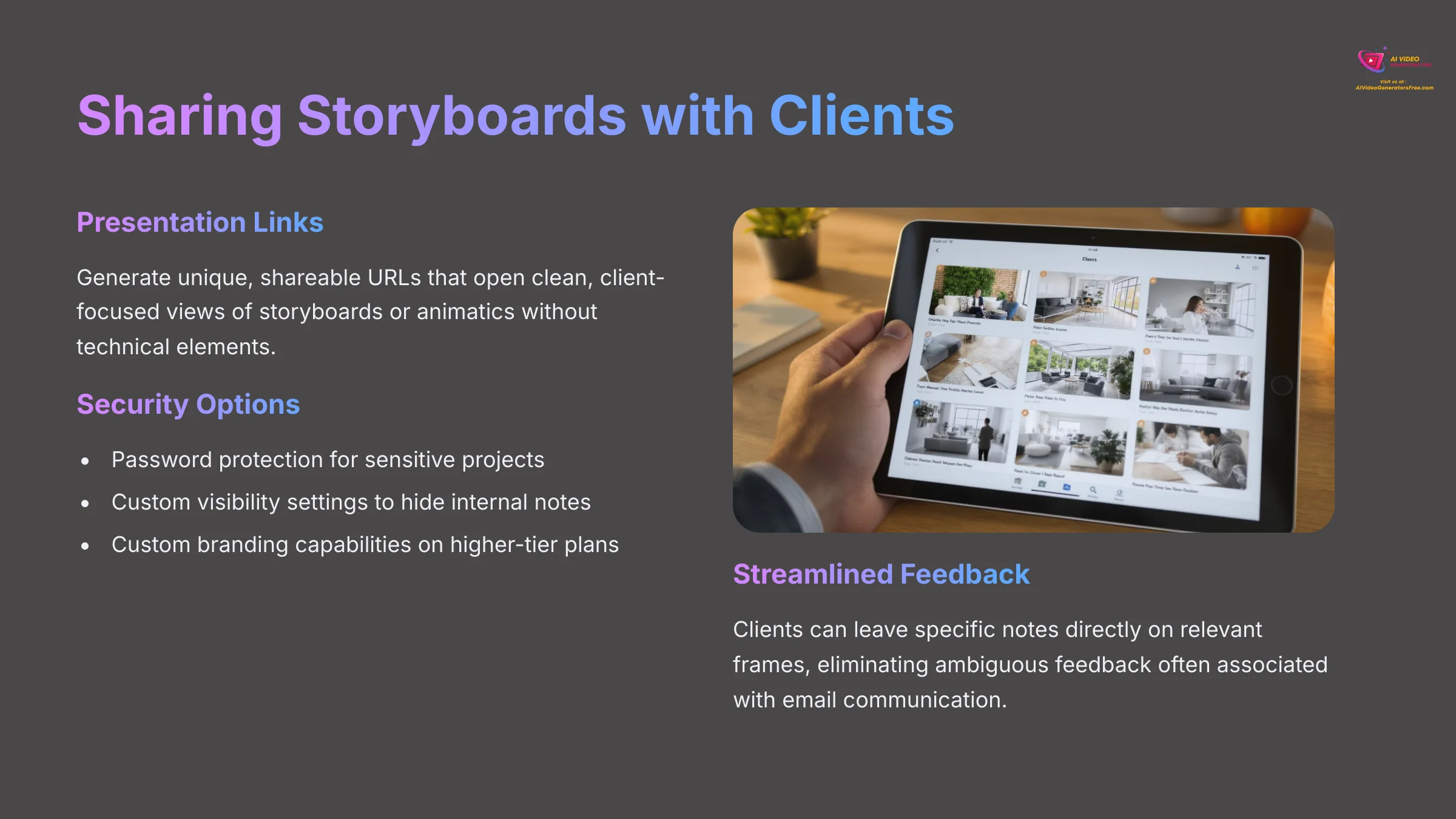 15_Sharing-Storyboards-with-Clients_AI-video-generators-free_aivideogeneratorsfree.com_