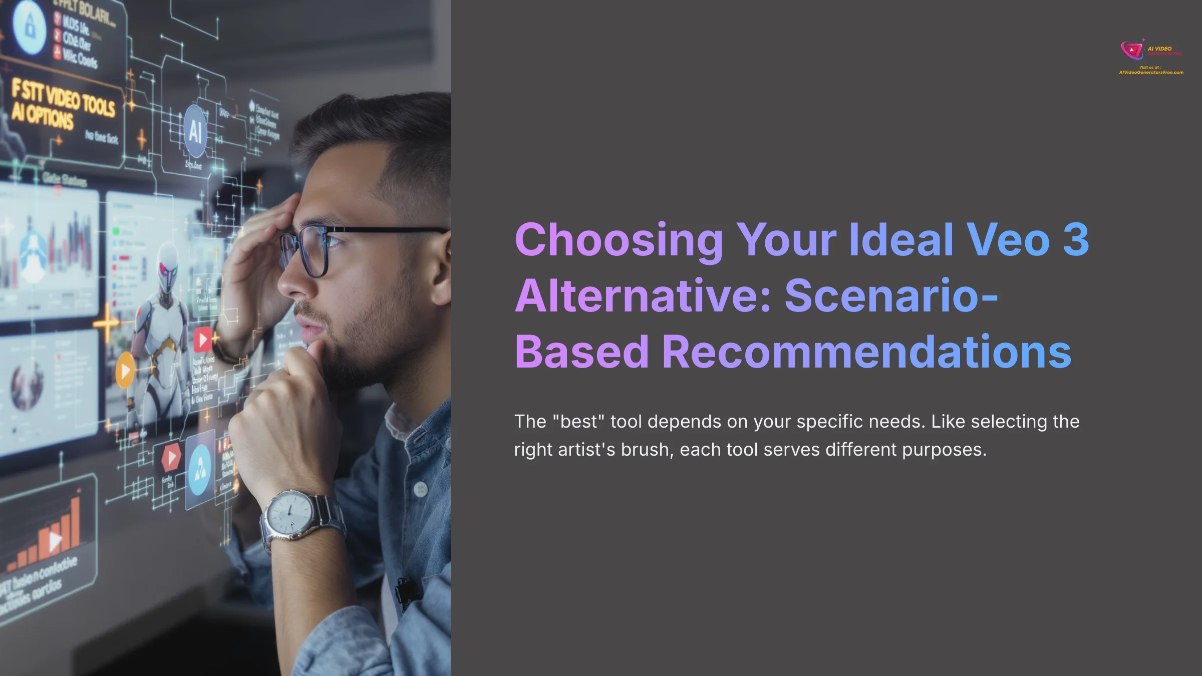 Choosing Your Ideal Veo 3 Alternative Scenario Based Recommendations