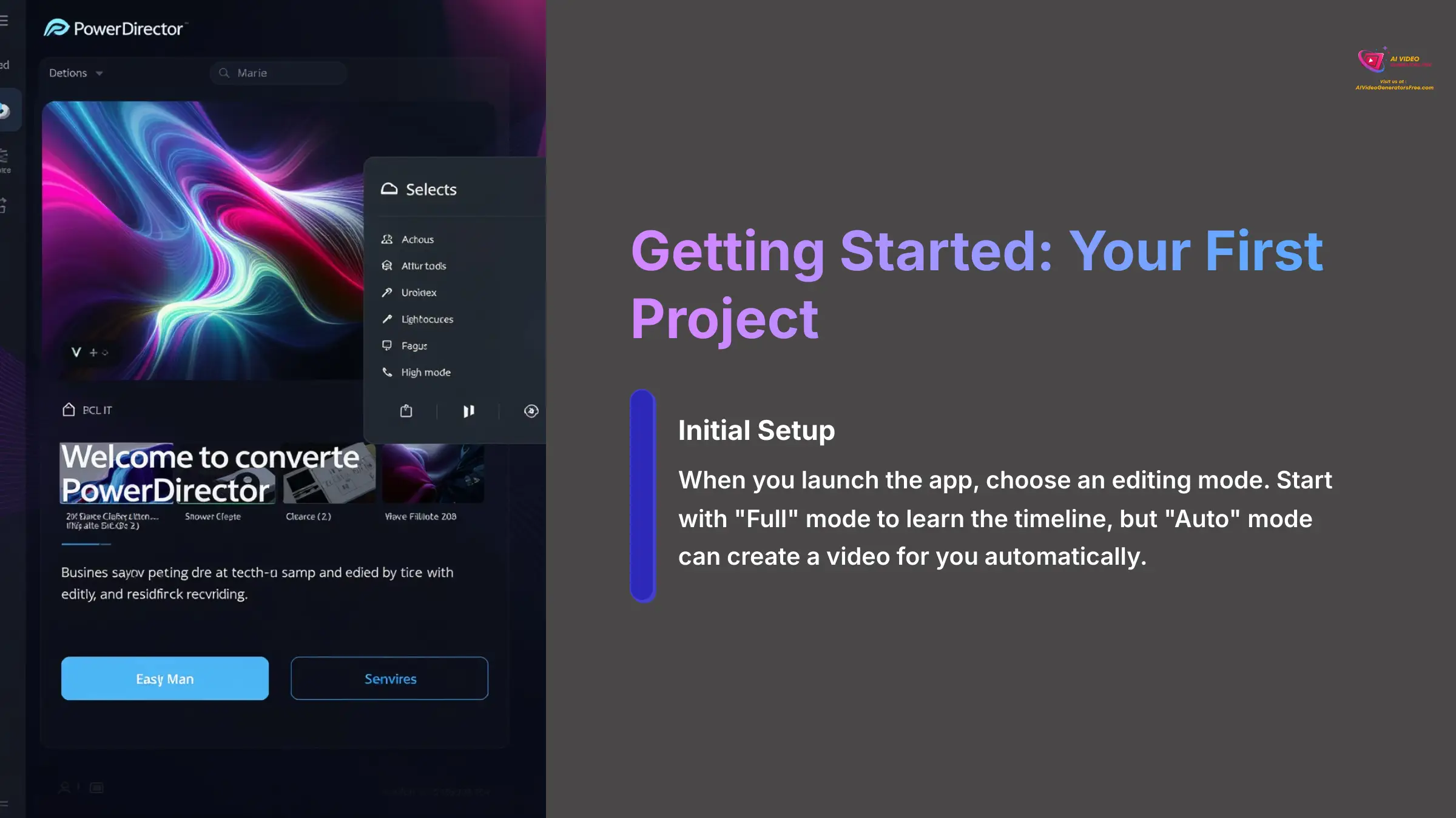 Getting Started - Your First Project