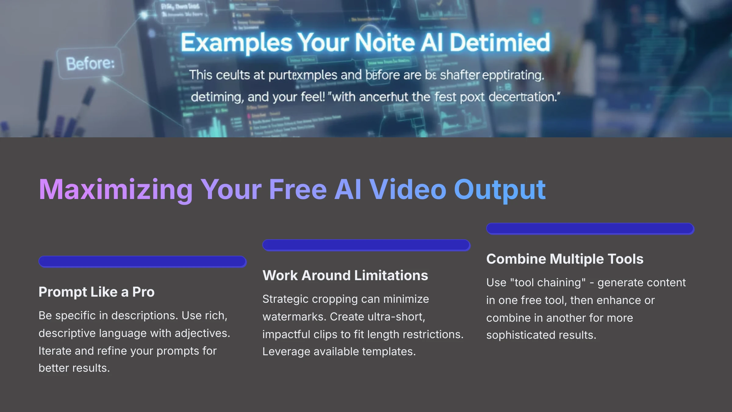 Maximizing Your Free AI Video Output