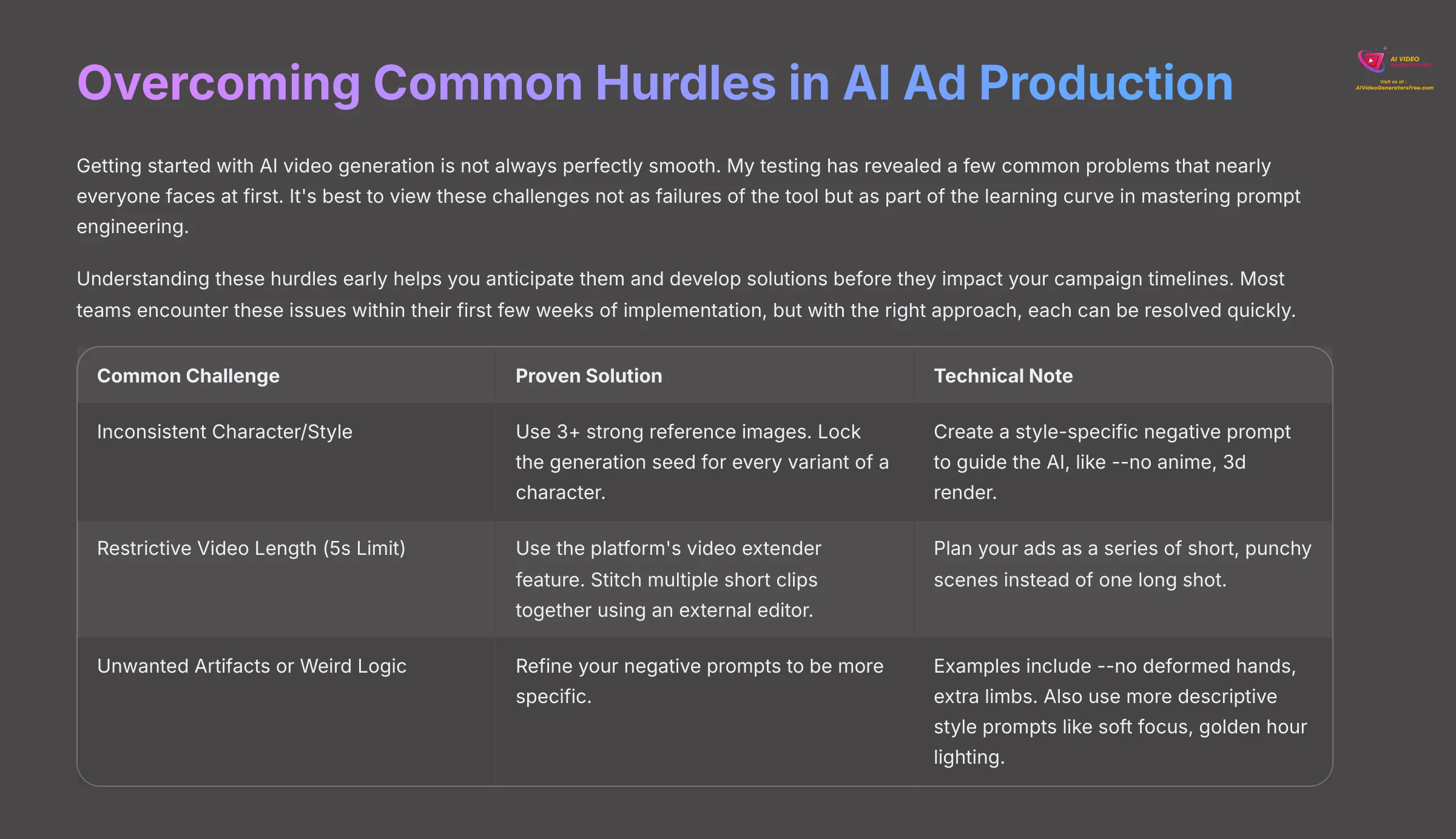 16_Overcoming-Common-Hurdles-in-AI-Ad-Production_AI-video-generators-free_aivideogeneratorsfree.com_