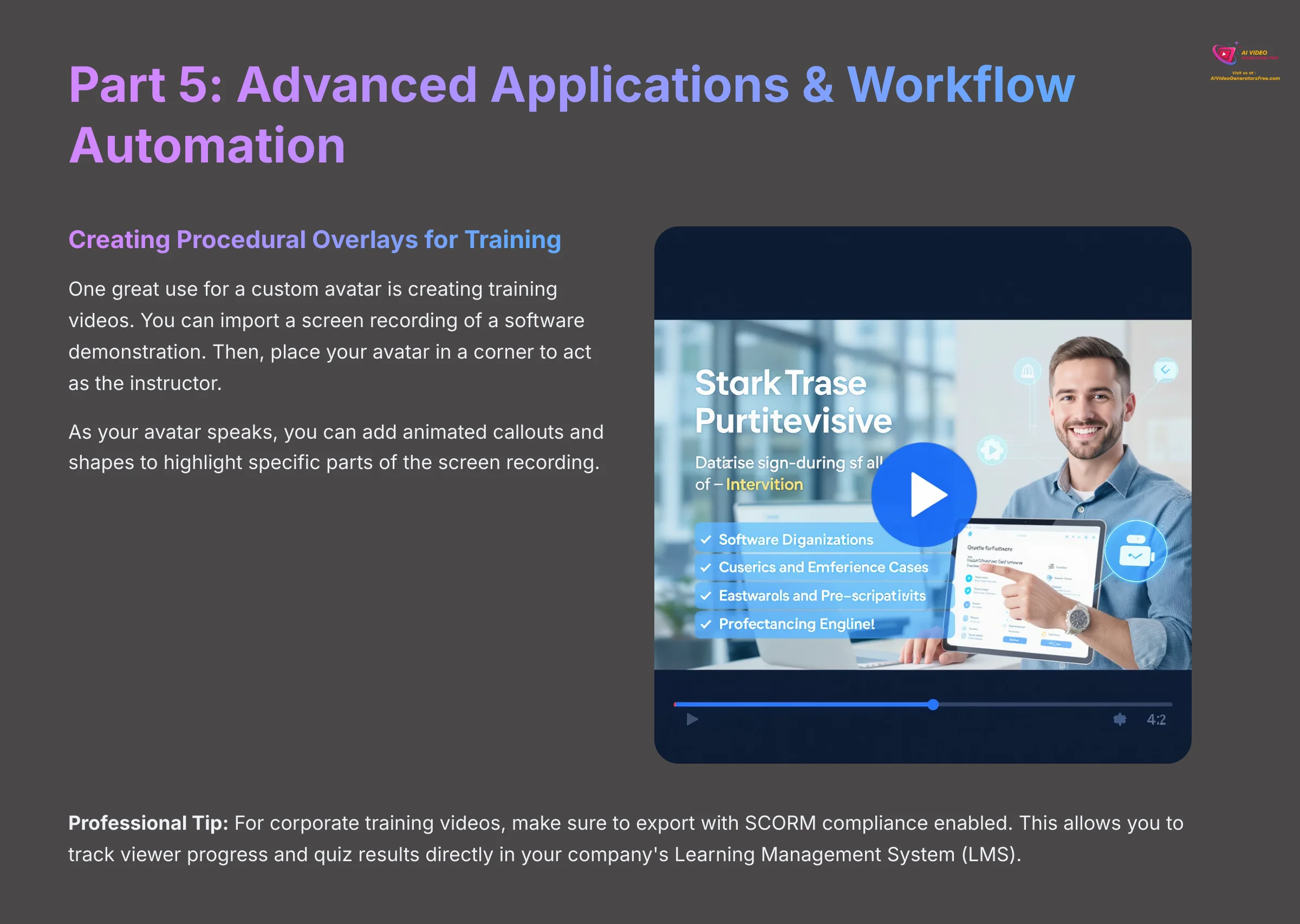 16_Part-5-Advanced-Applications-and-Workflow-Automation_AI-video-generators-free_aivideogeneratorsfree.com_